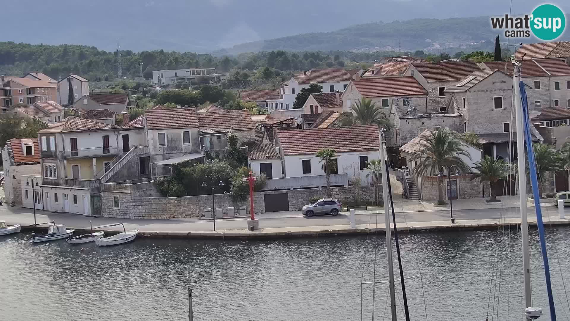 Livecam Hvar Vrboska marina | Île de Hvar | Dalmatia