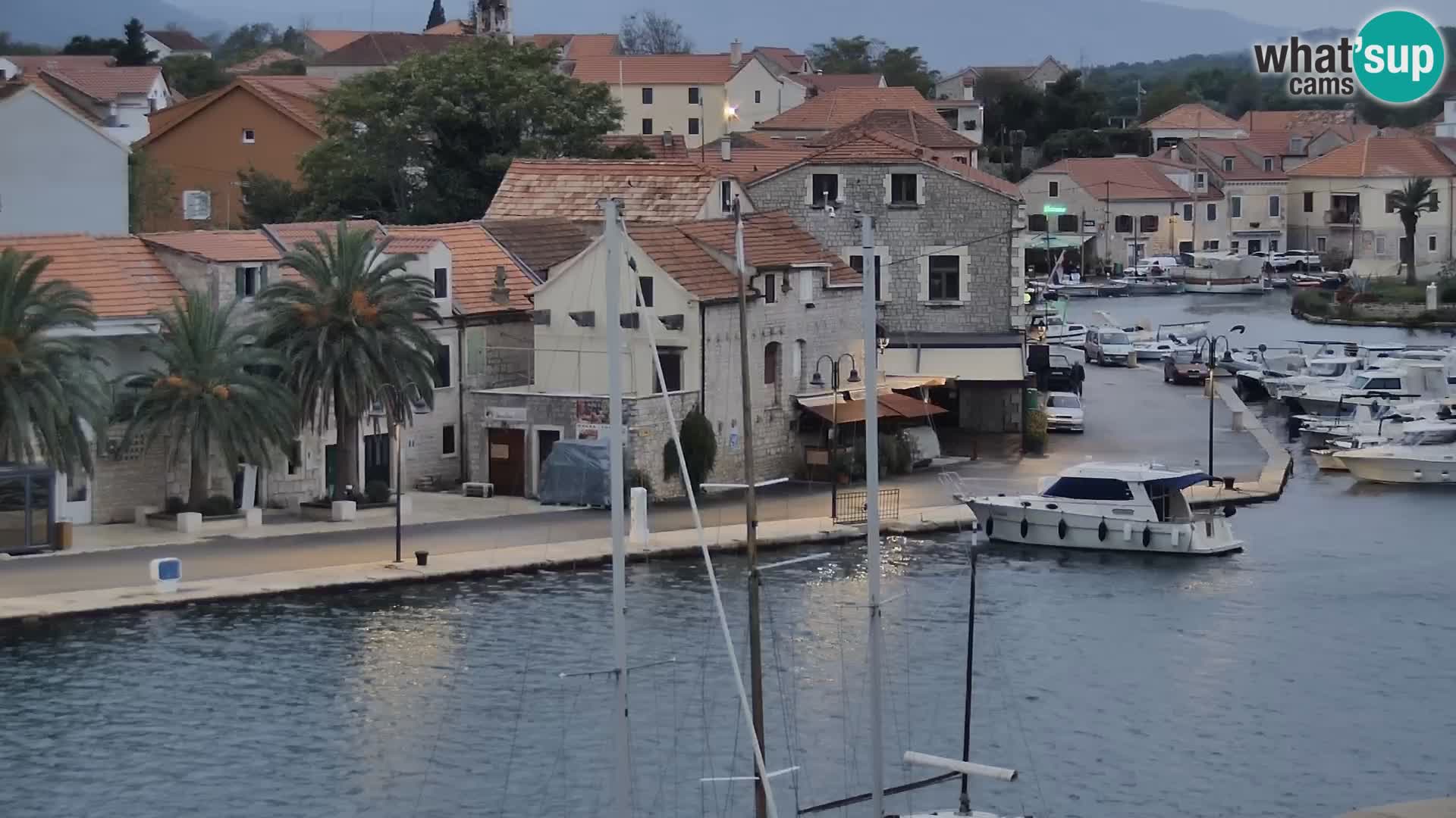 Livecam Hvar Vrboska marina | Île de Hvar | Dalmatia