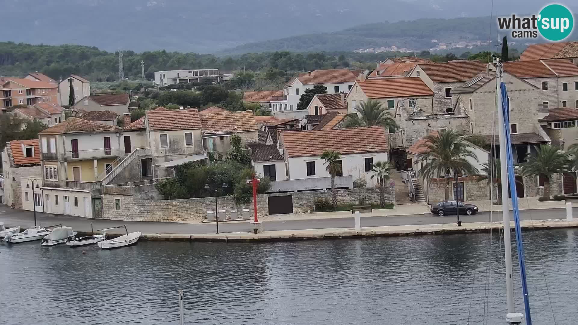 Livecam Hvar Vrboska marina | Île de Hvar | Dalmatia