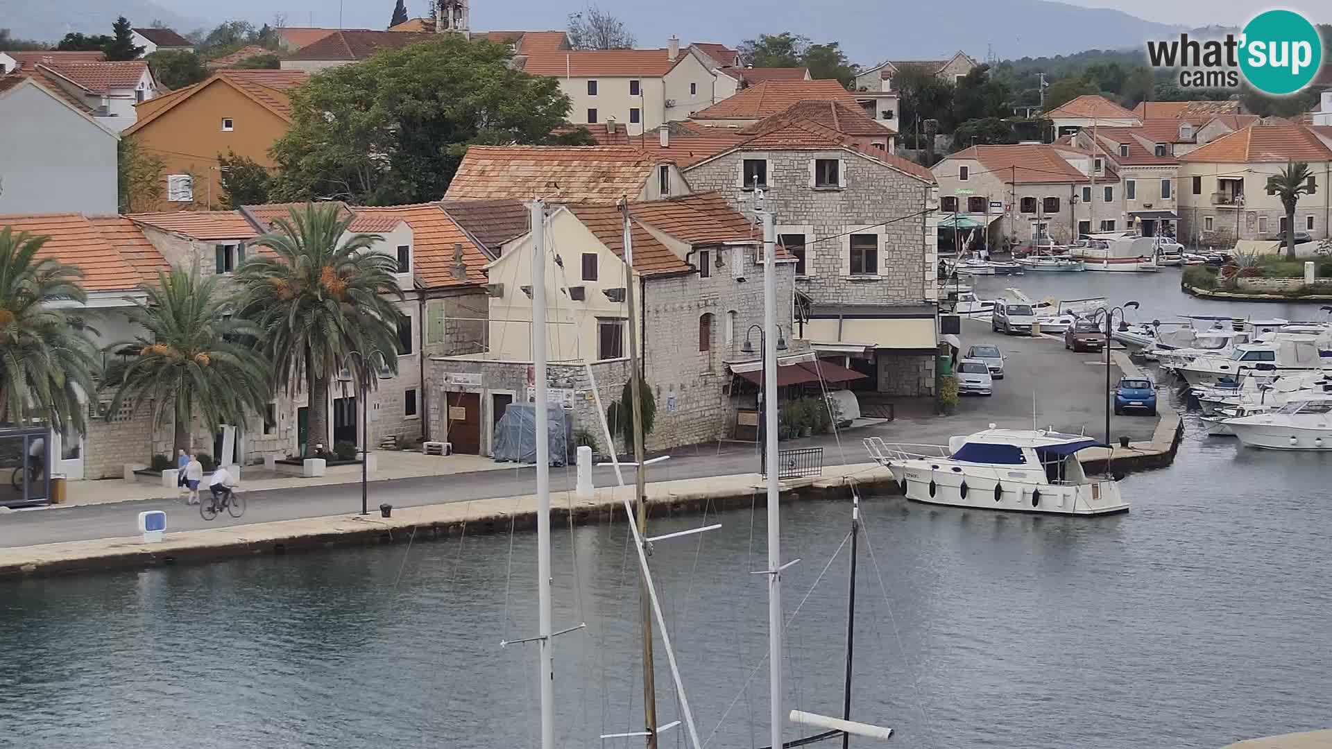 Livecam Hvar Vrboska marina | Île de Hvar | Dalmatia