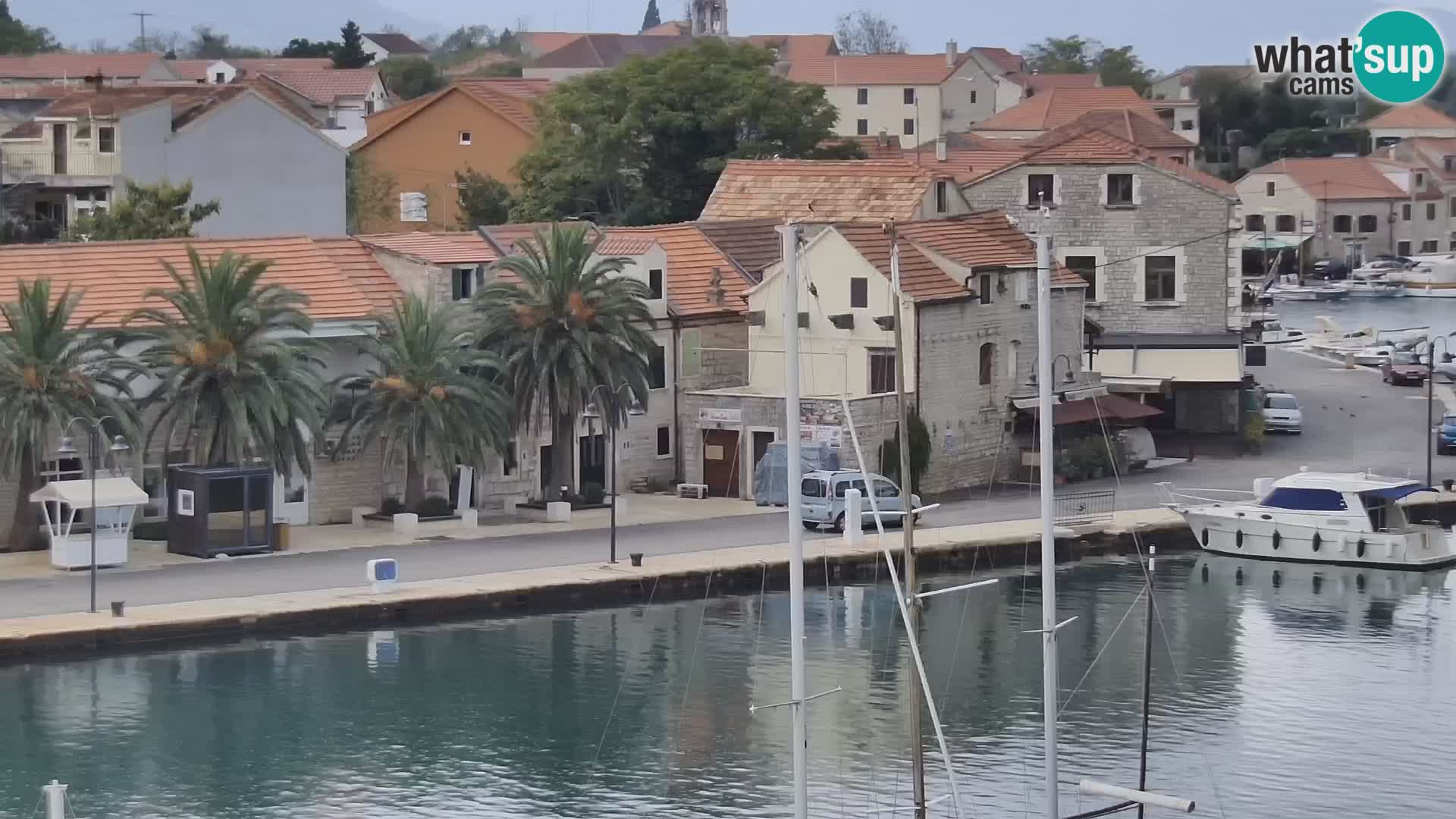 Livecam Vrboska marina | Hvar island | Dalmatia