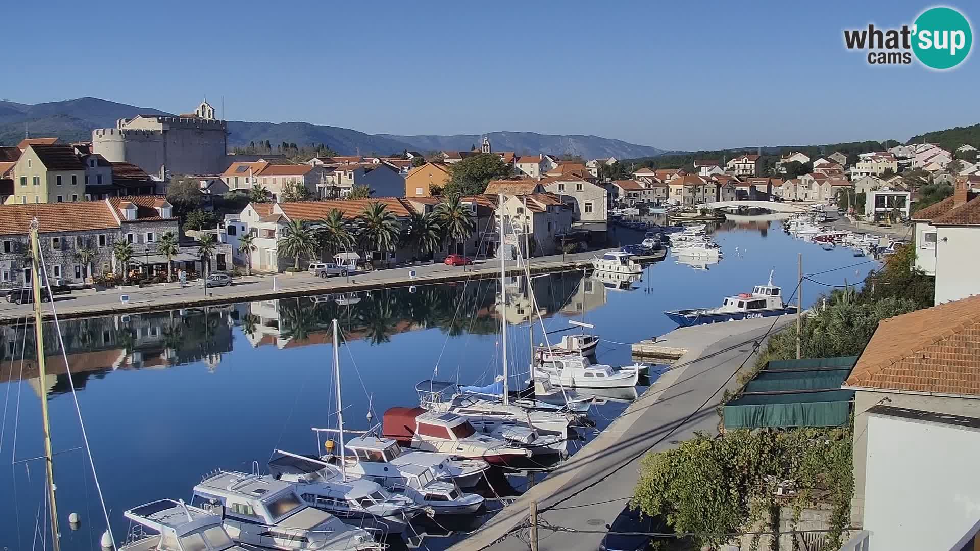 Webcam Vrboska marina | Hvar Insel | Dalmatien