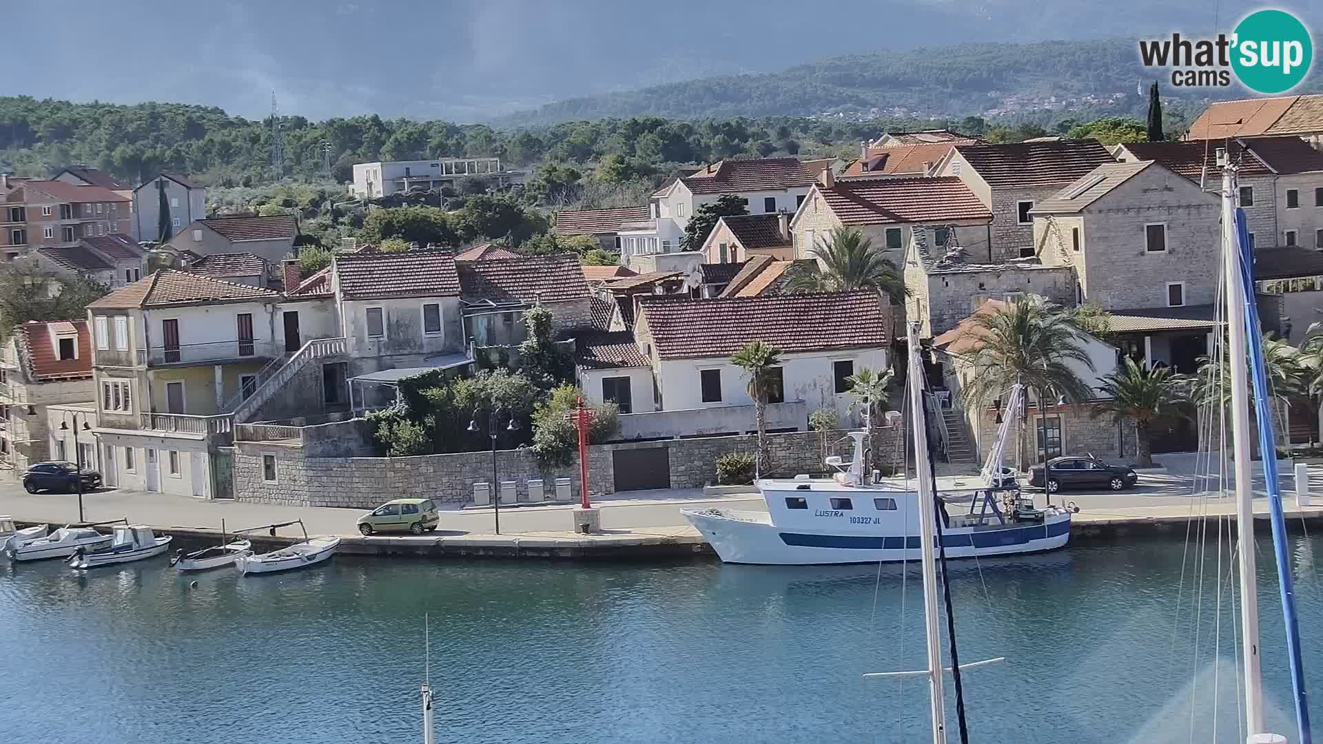 Livecam Vrboska marina | Hvar island | Dalmatia