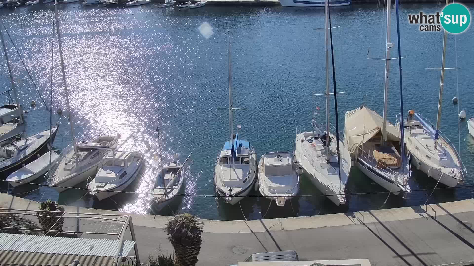 Webcam Vrboska marina | Hvar Insel | Dalmatien