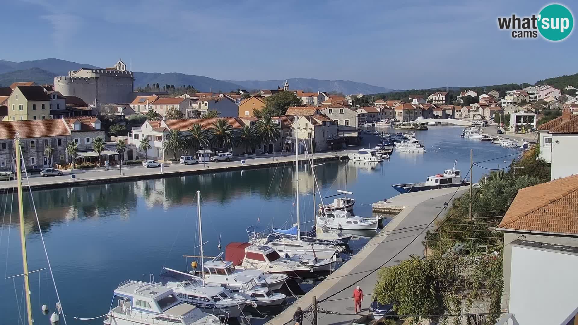 Webcam Hvar Vrboska marina | Dalmazia