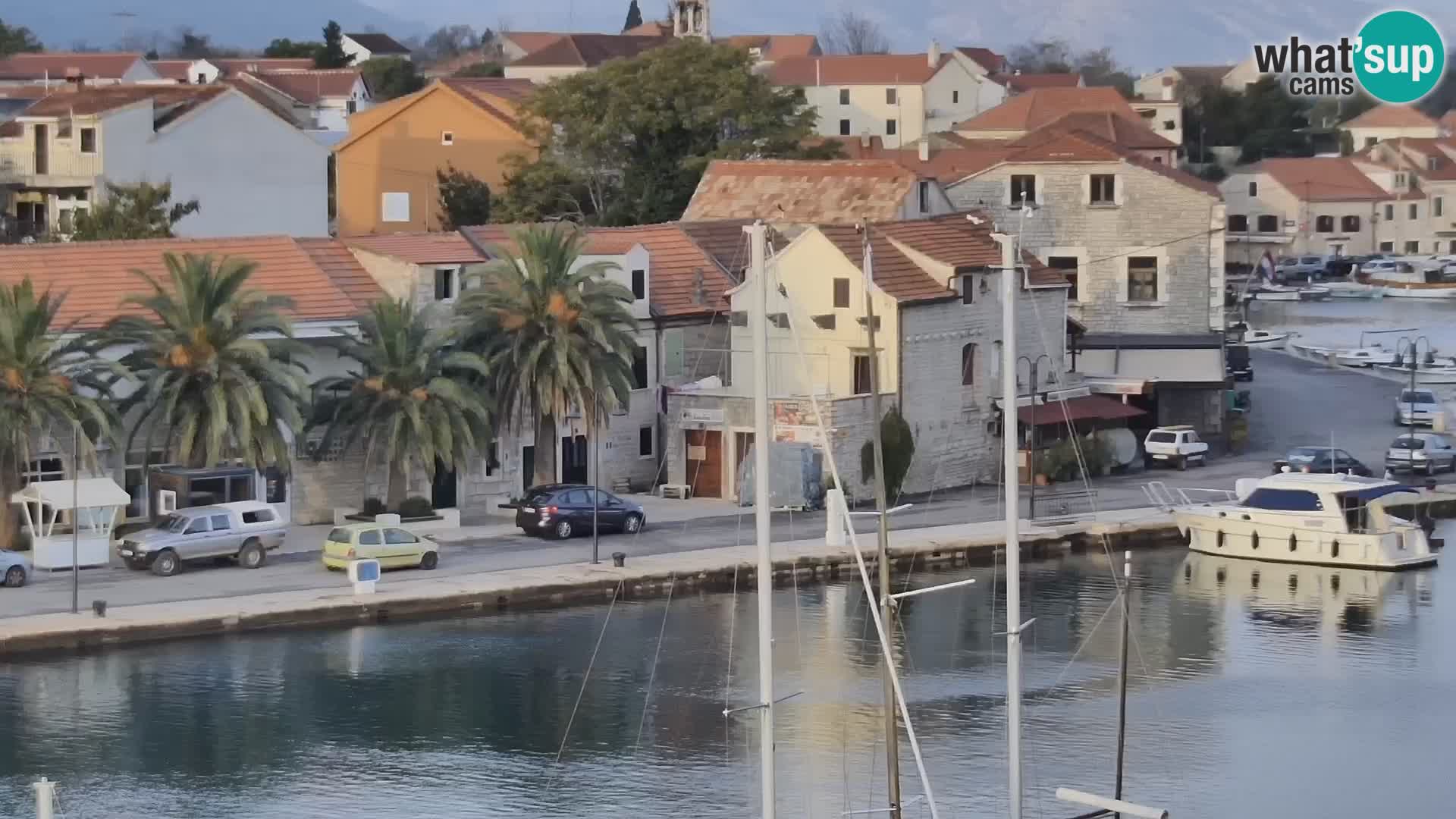 Web kamera Hvar Vrboska marina | otok Hvar | Dalmacija