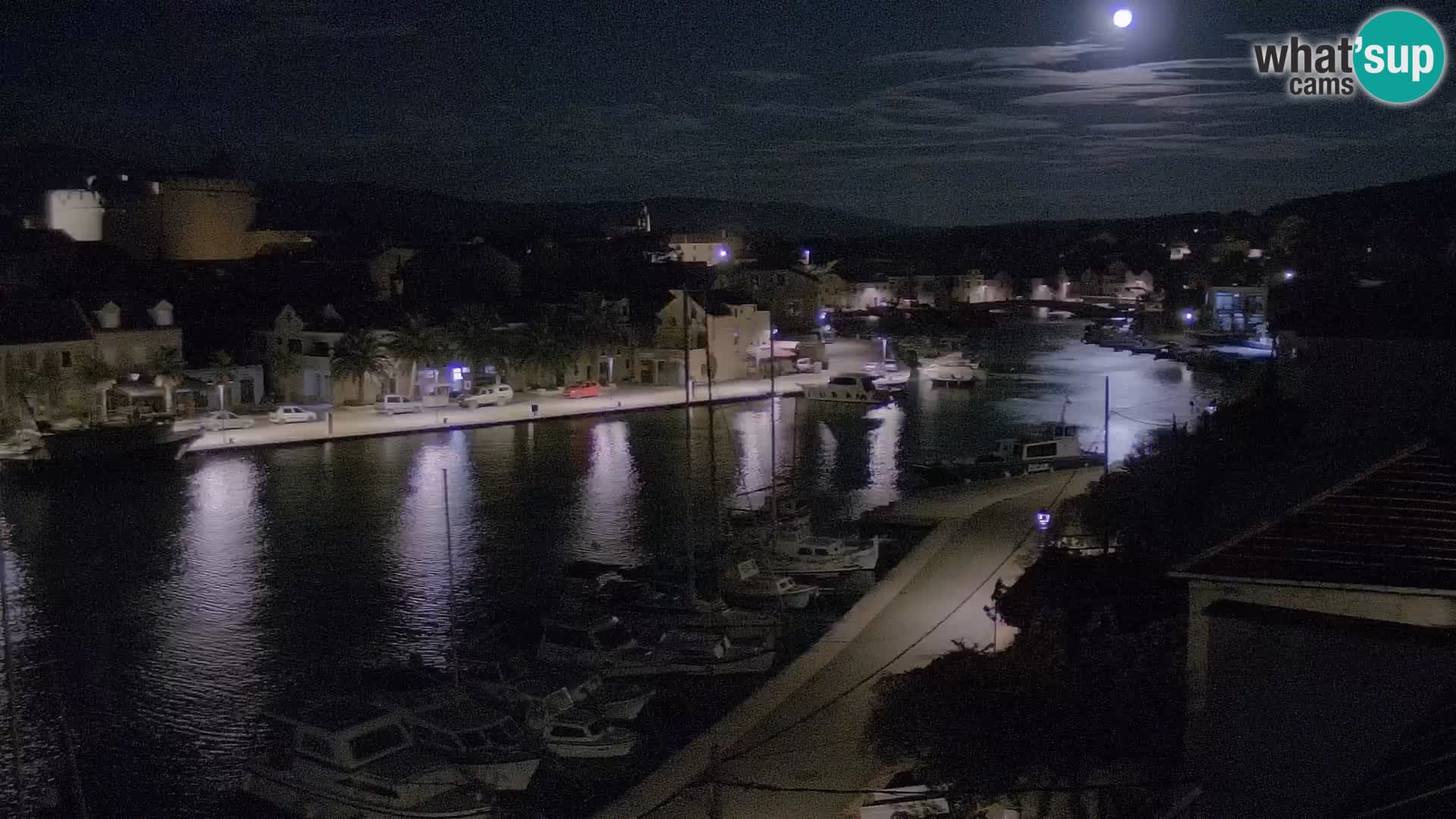 Livecam Vrboska marina | Hvar island | Dalmatia