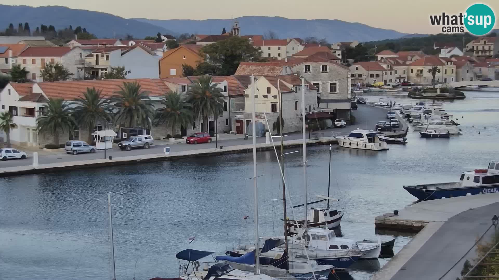 Webcam Vrboska marina | Hvar Insel | Dalmatien