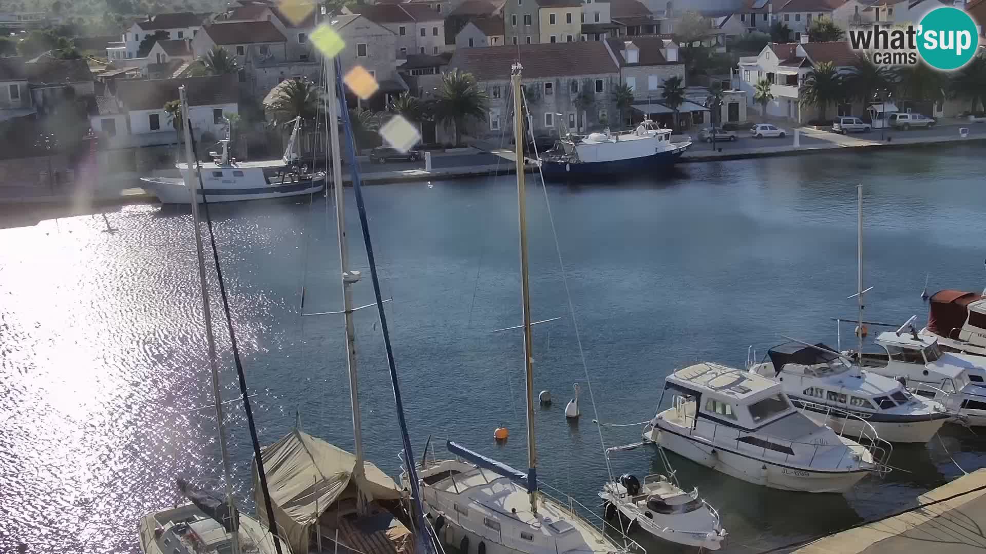 Webcam Hvar Vrboska marina | Dalmazia