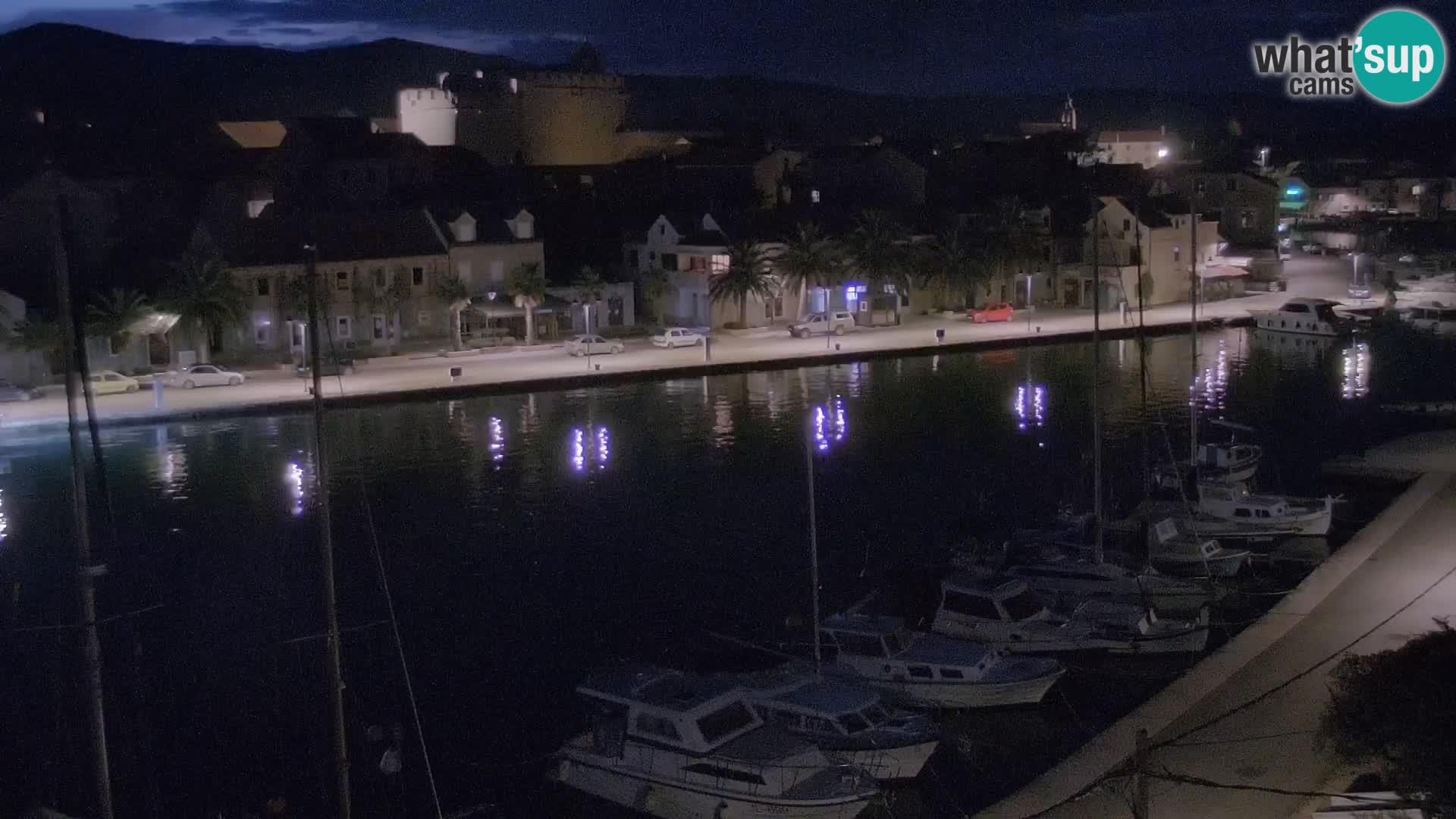 Webcam Vrboska marina | Hvar Insel | Dalmatien