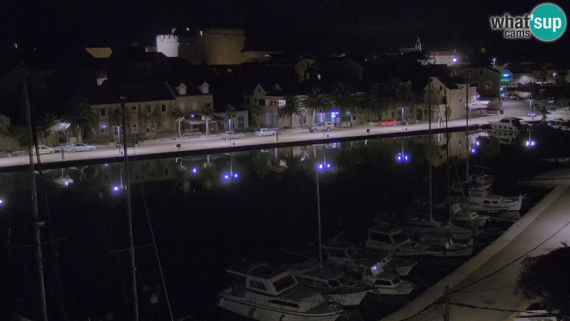 Webcam Vrboska marina | Hvar Insel | Dalmatien