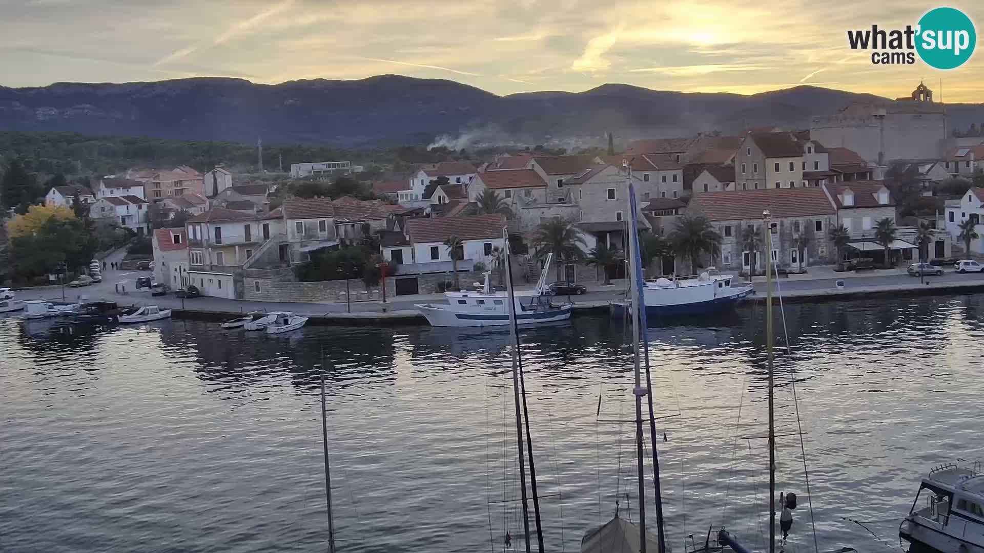 Webcam Vrboska marina | Hvar Insel | Dalmatien