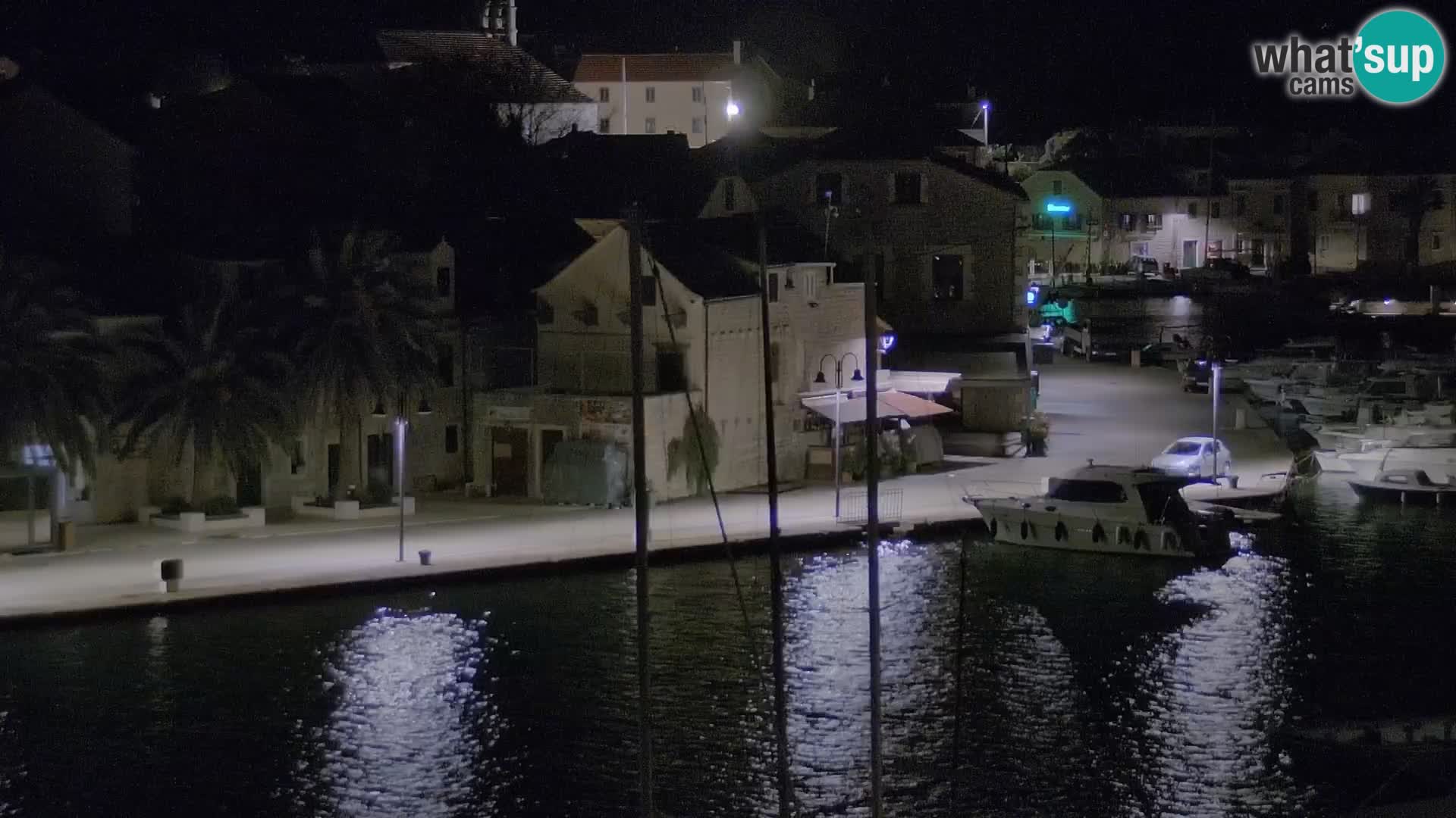 Webcam Vrboska marina | Hvar Insel | Dalmatien