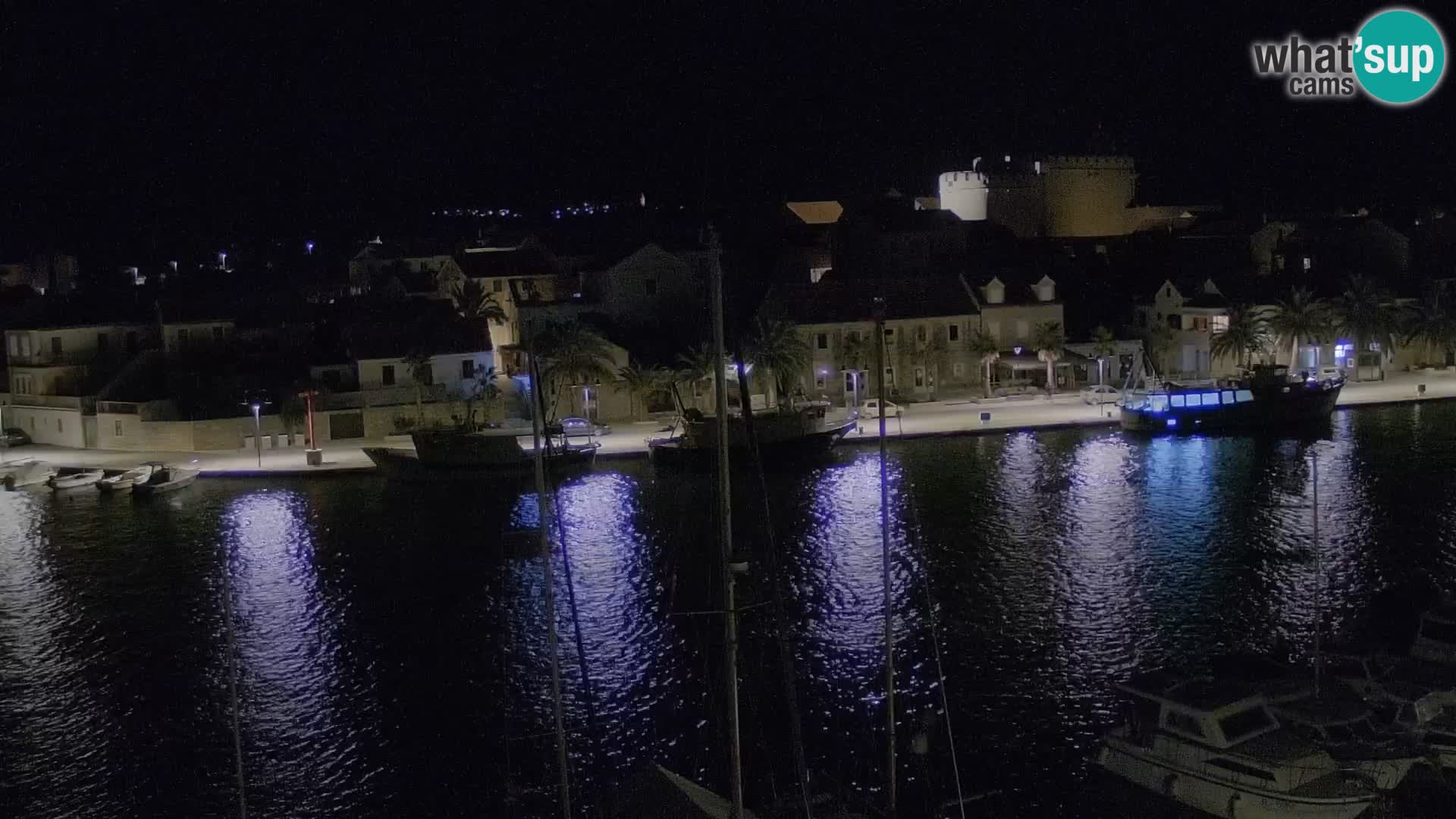 Webcam Vrboska marina | Hvar Insel | Dalmatien