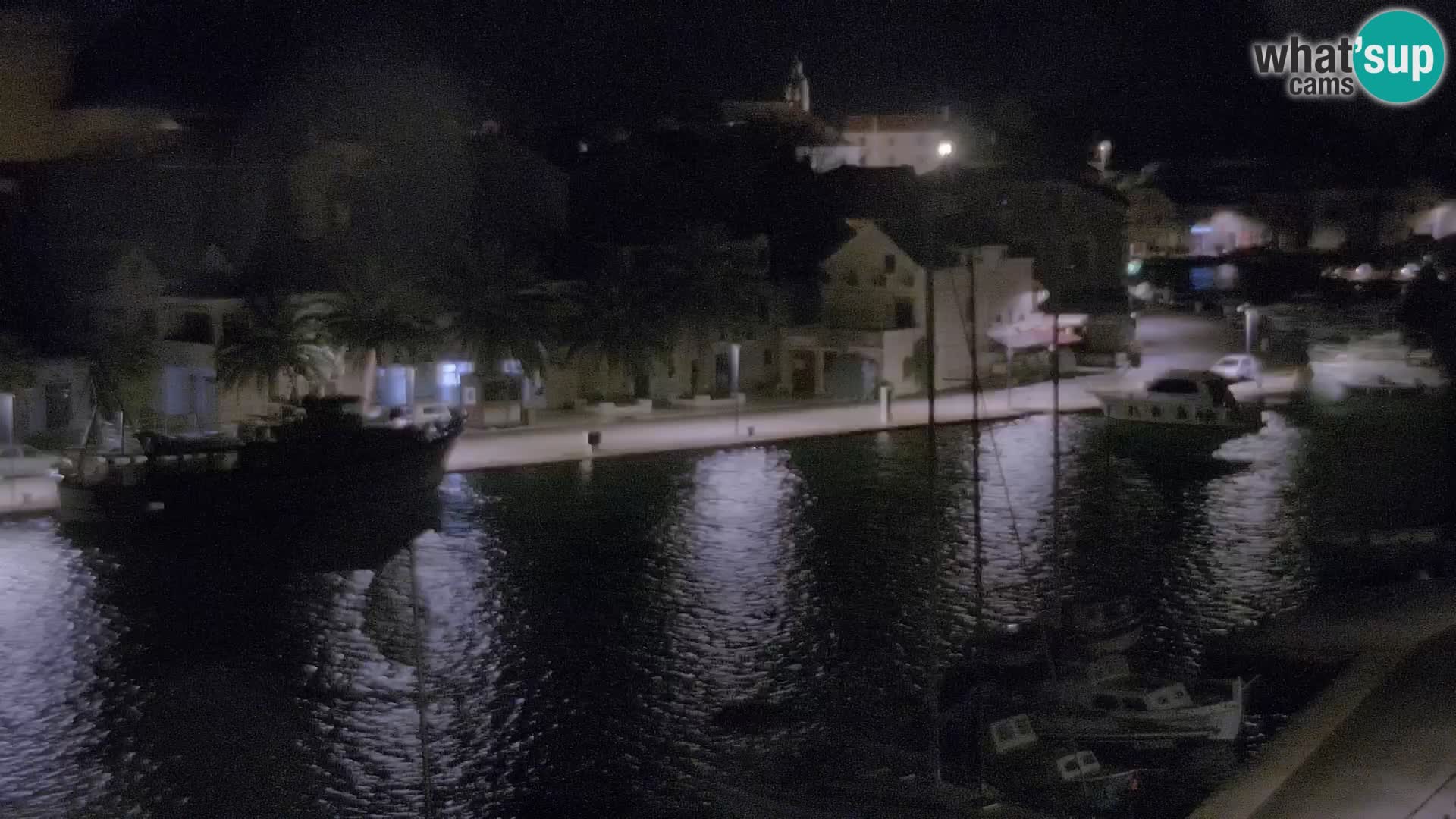 Webcam Vrboska marina | Hvar Insel | Dalmatien