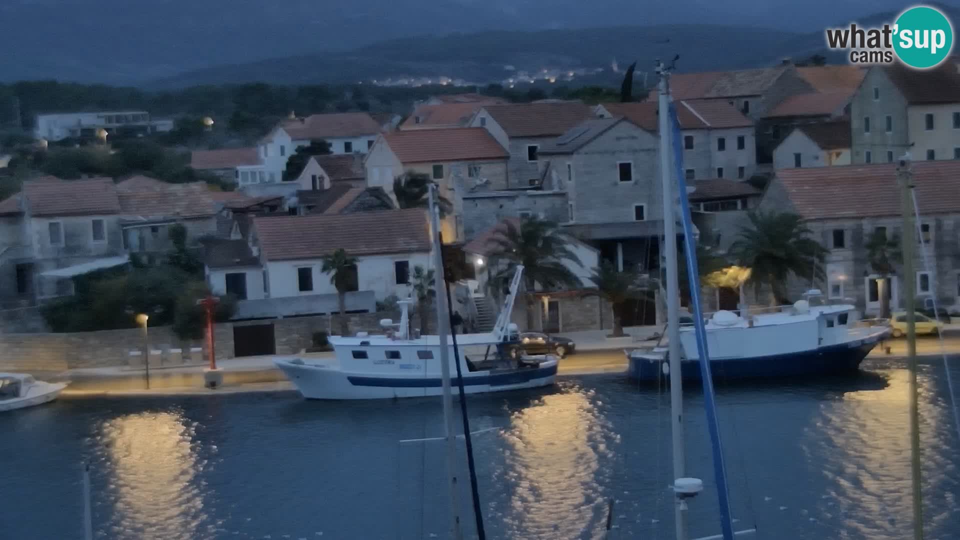 Webcam Hvar Vrboska marina | Dalmazia