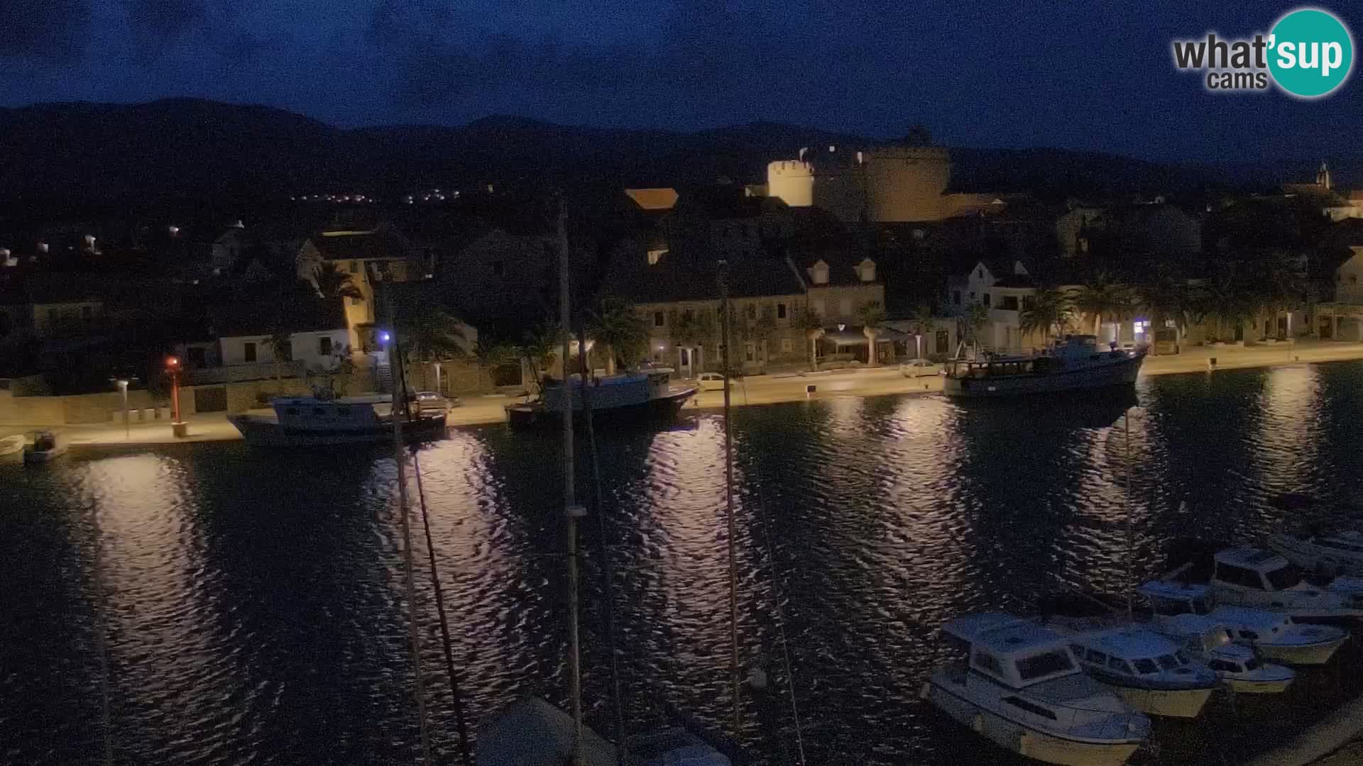 Webcam Vrboska marina | Hvar Insel | Dalmatien