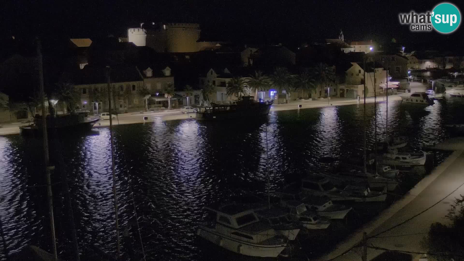 Webcam Vrboska marina | Hvar Insel | Dalmatien