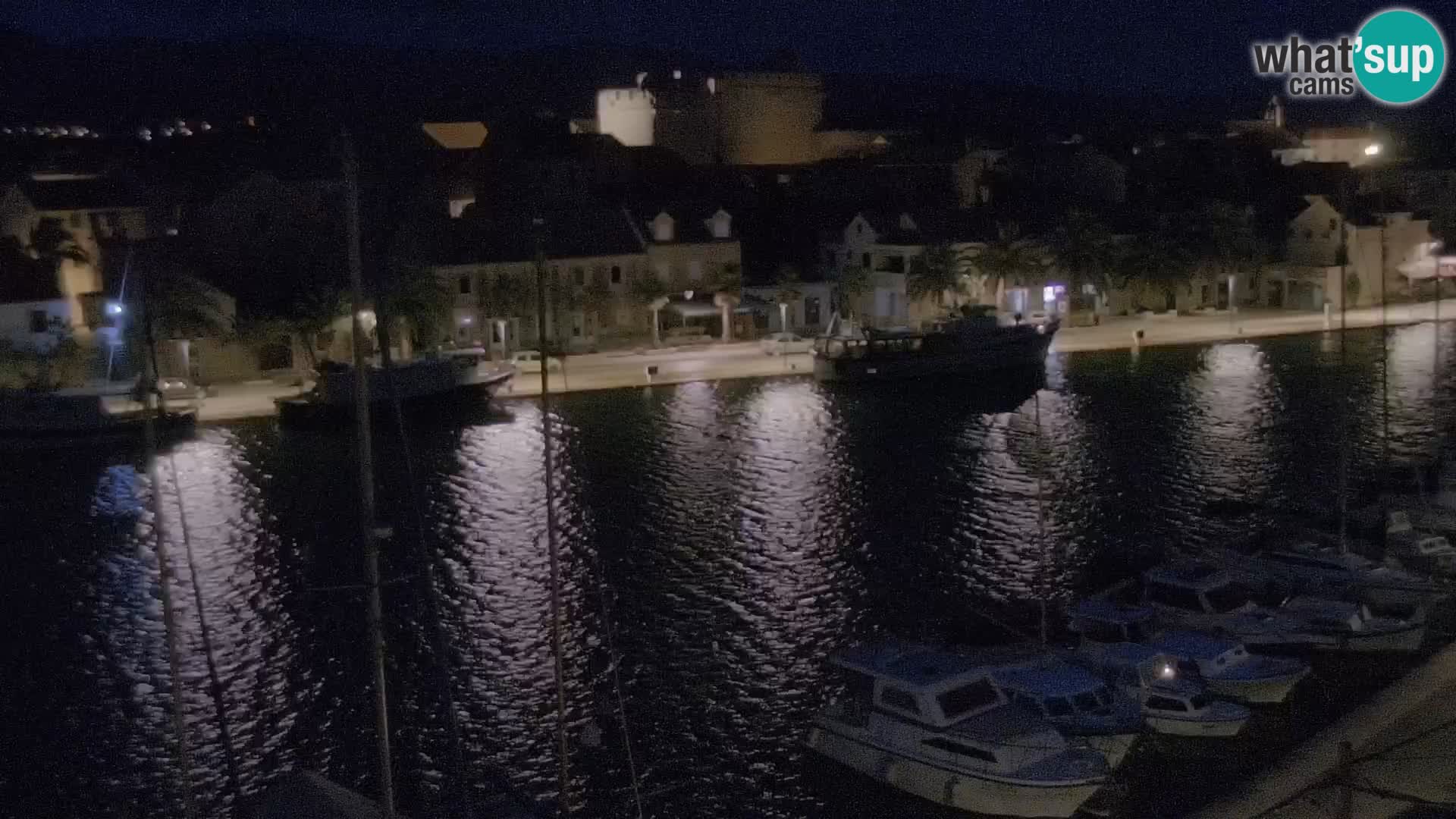 Webcam Vrboska marina | Hvar Insel | Dalmatien