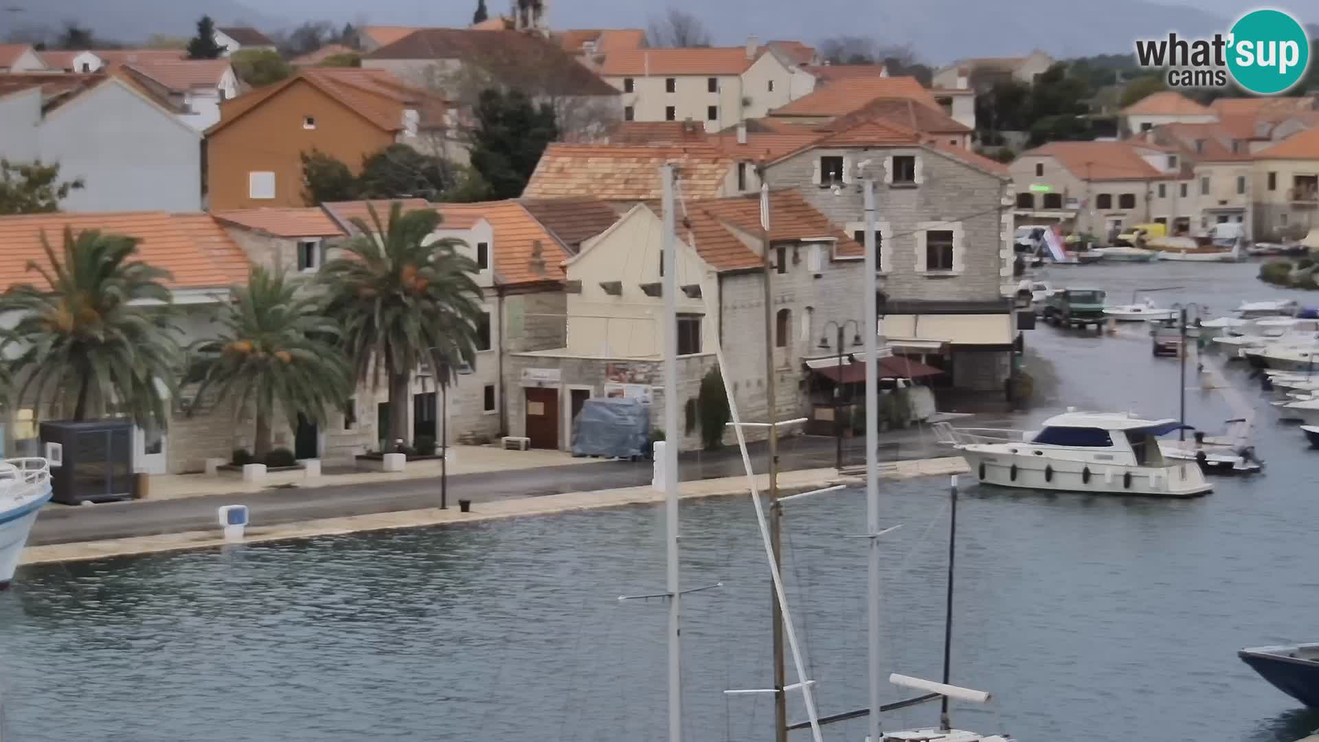 Web kamera Hvar Vrboska marina | otok Hvar | Dalmacija