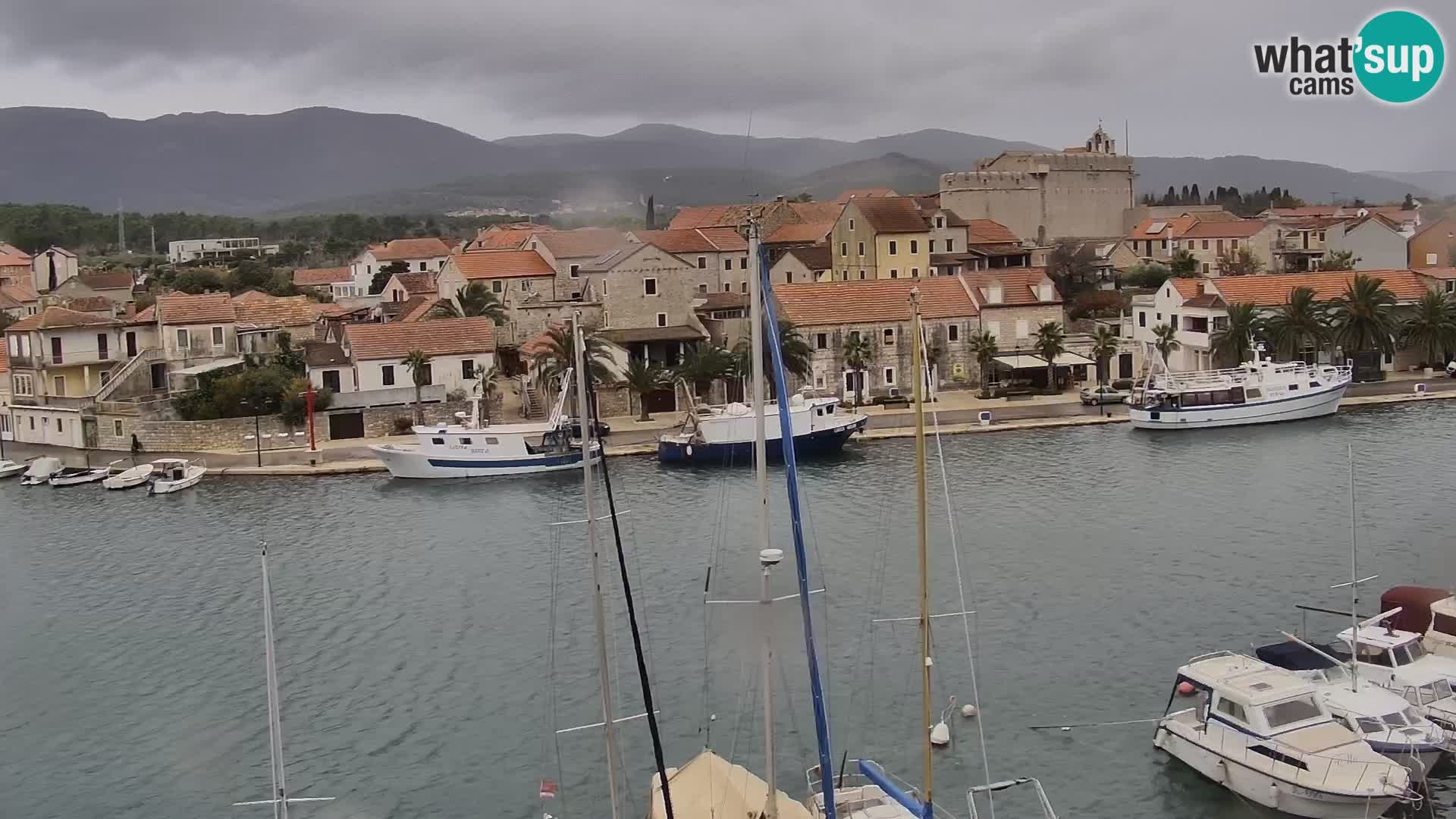 Webcam Hvar Vrboska marina | Dalmazia