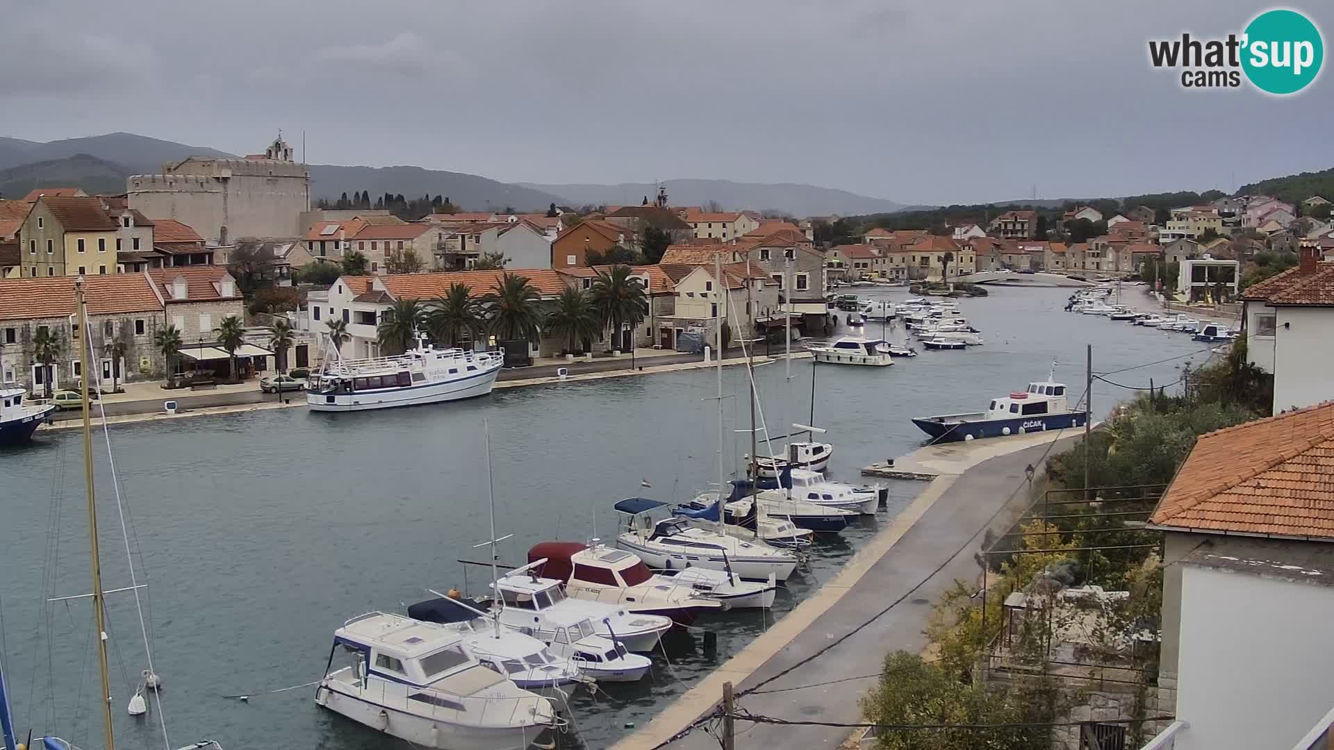 Webcam Hvar Vrboska marina | Dalmazia