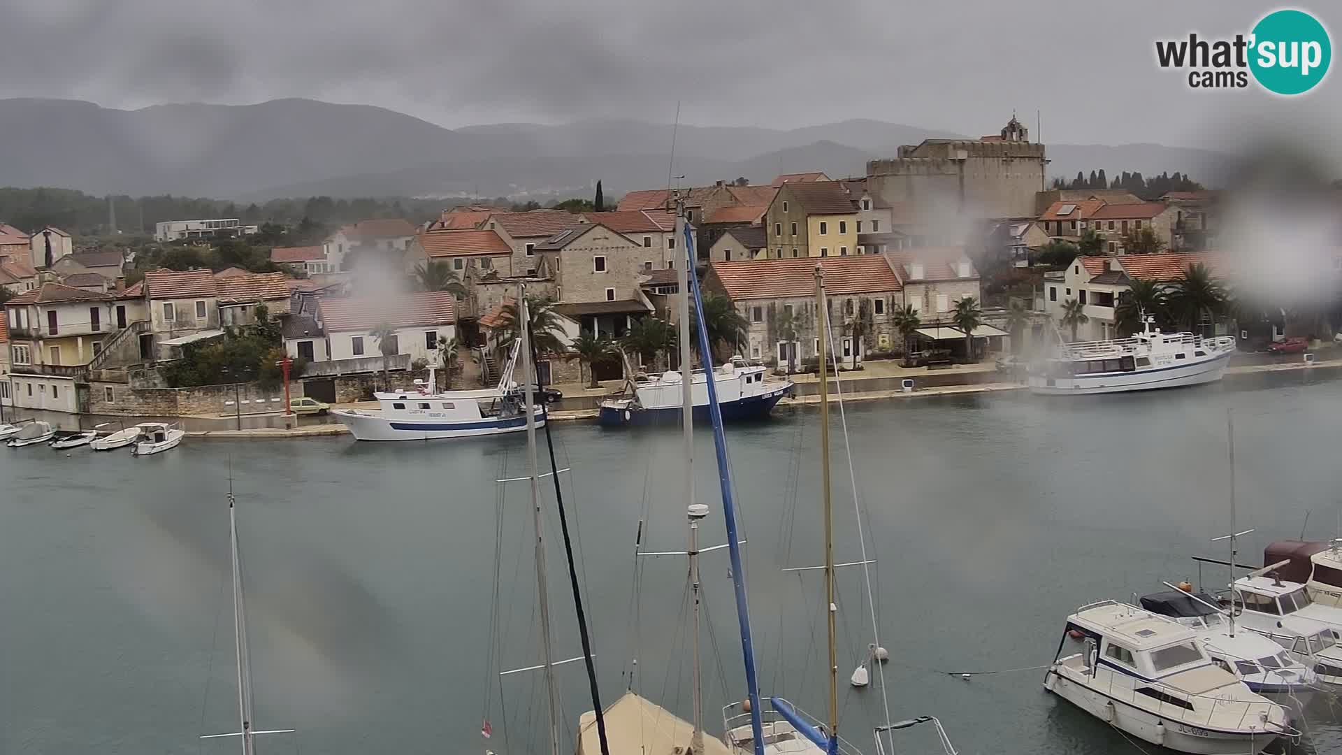 Webcam Hvar Vrboska marina | Dalmazia