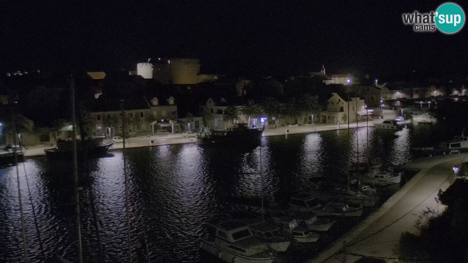 Webcam Vrboska marina | Hvar Insel | Dalmatien