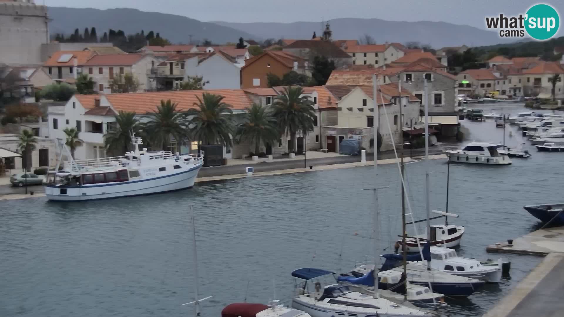 Webcam Hvar Vrboska marina | Dalmazia