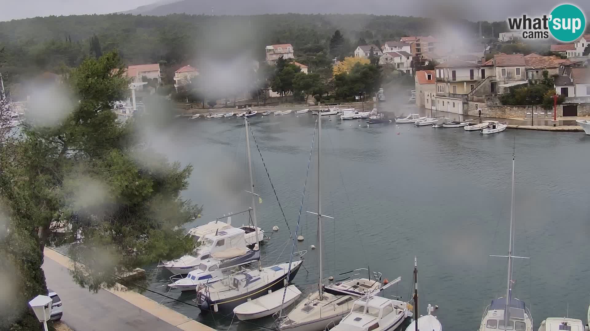 Webcam Hvar Vrboska marina | Dalmazia