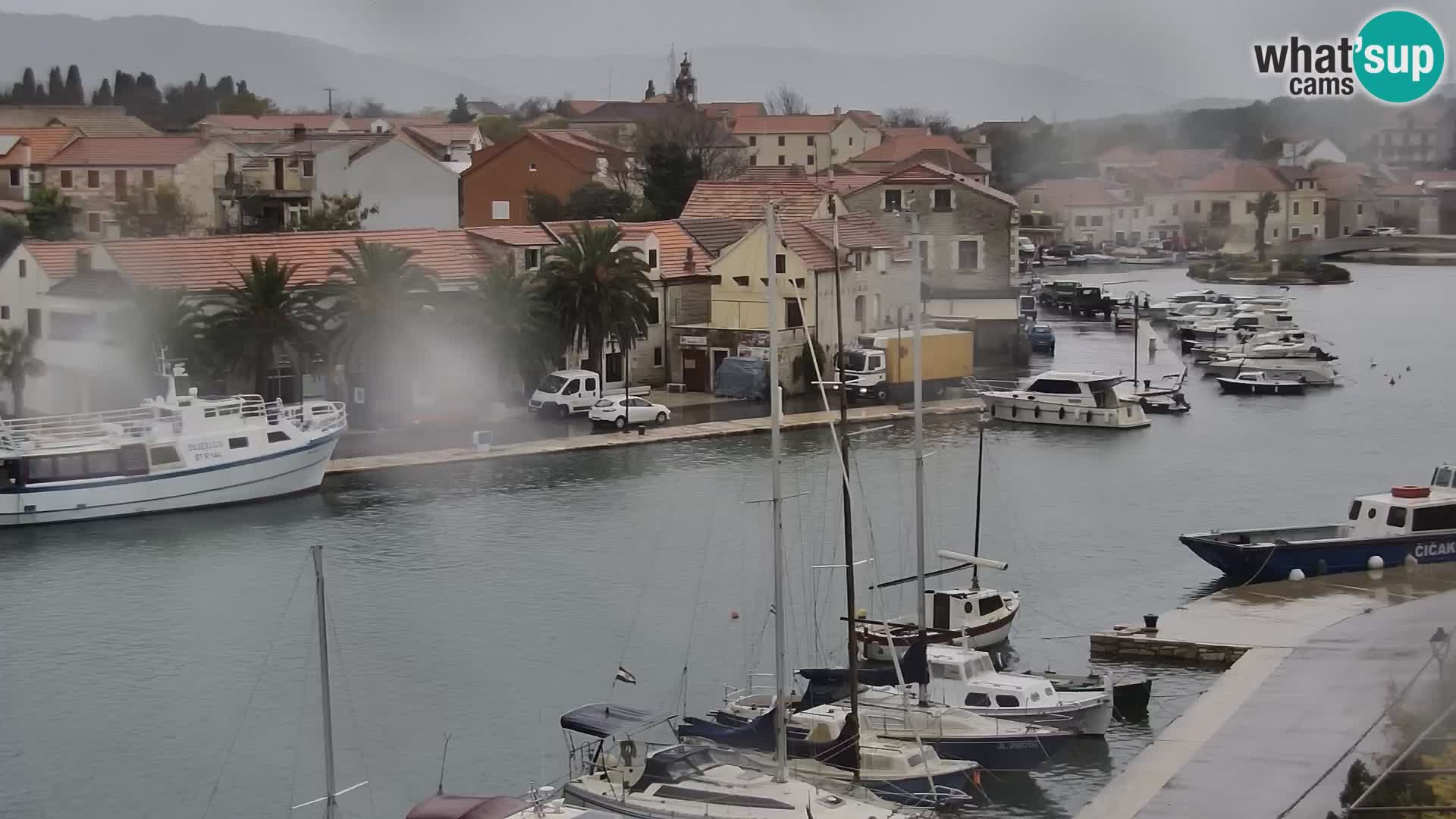 Webcam Vrboska marina | Hvar Insel | Dalmatien