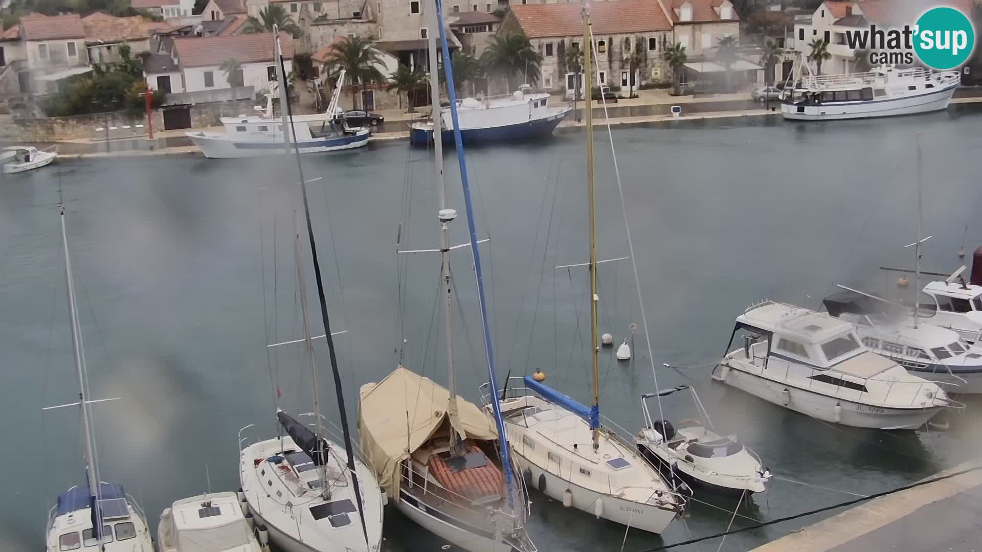 Webcam Vrboska marina | Hvar Insel | Dalmatien