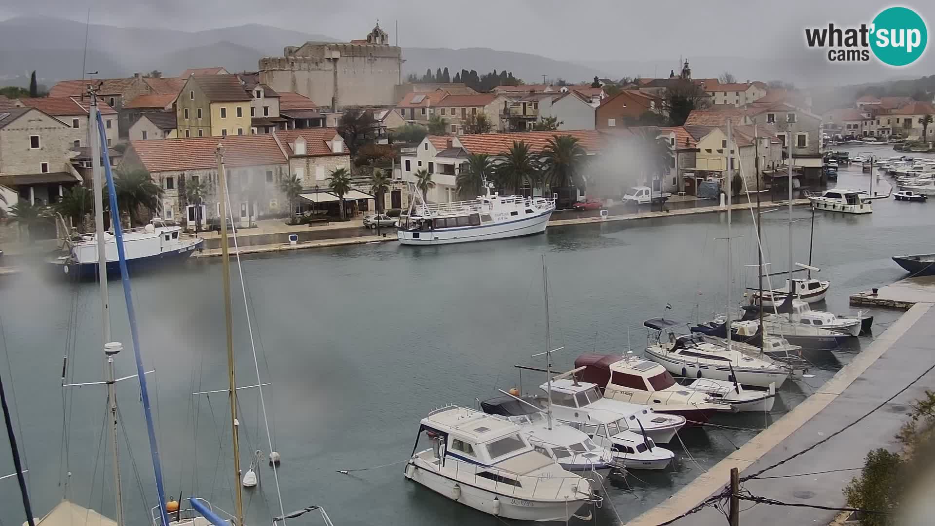 Webcam Vrboska marina | Hvar Insel | Dalmatien