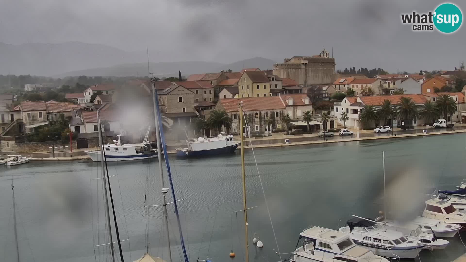 Webcam Vrboska marina | Hvar Insel | Dalmatien