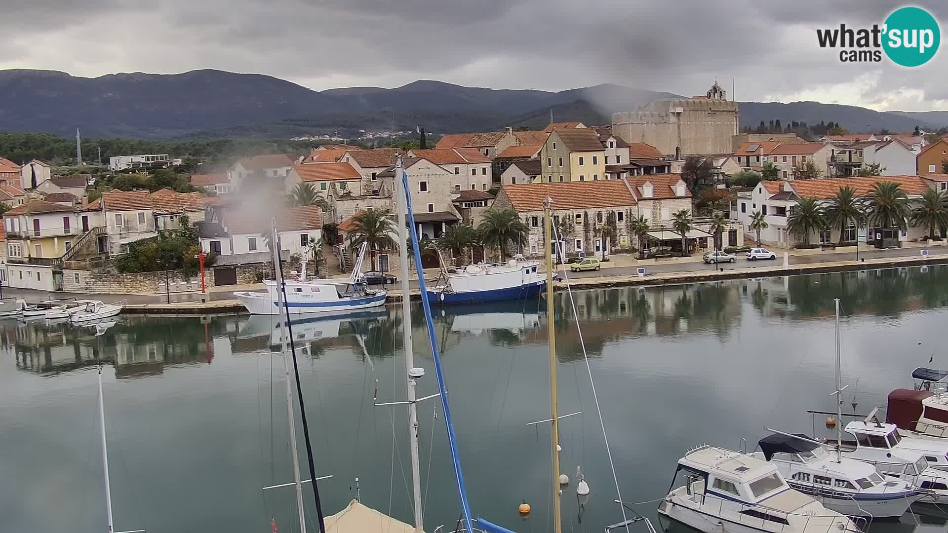 Webcam Vrboska marina | Hvar Insel | Dalmatien