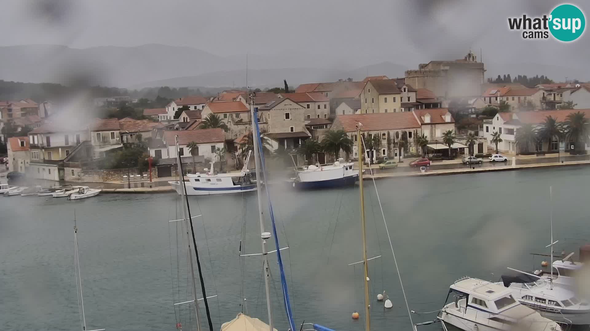 Webcam Vrboska marina | Hvar Insel | Dalmatien