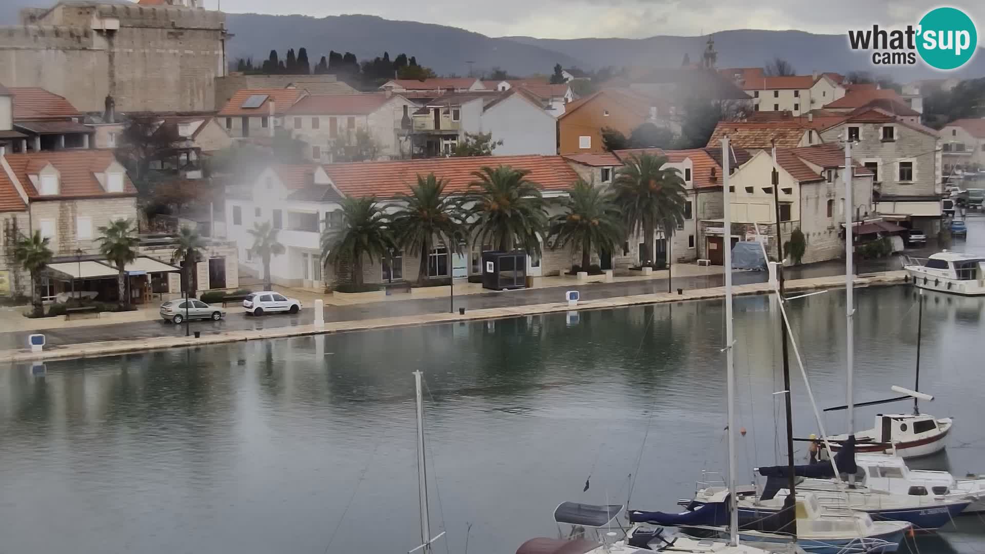 Webcam Hvar Vrboska marina | Dalmazia