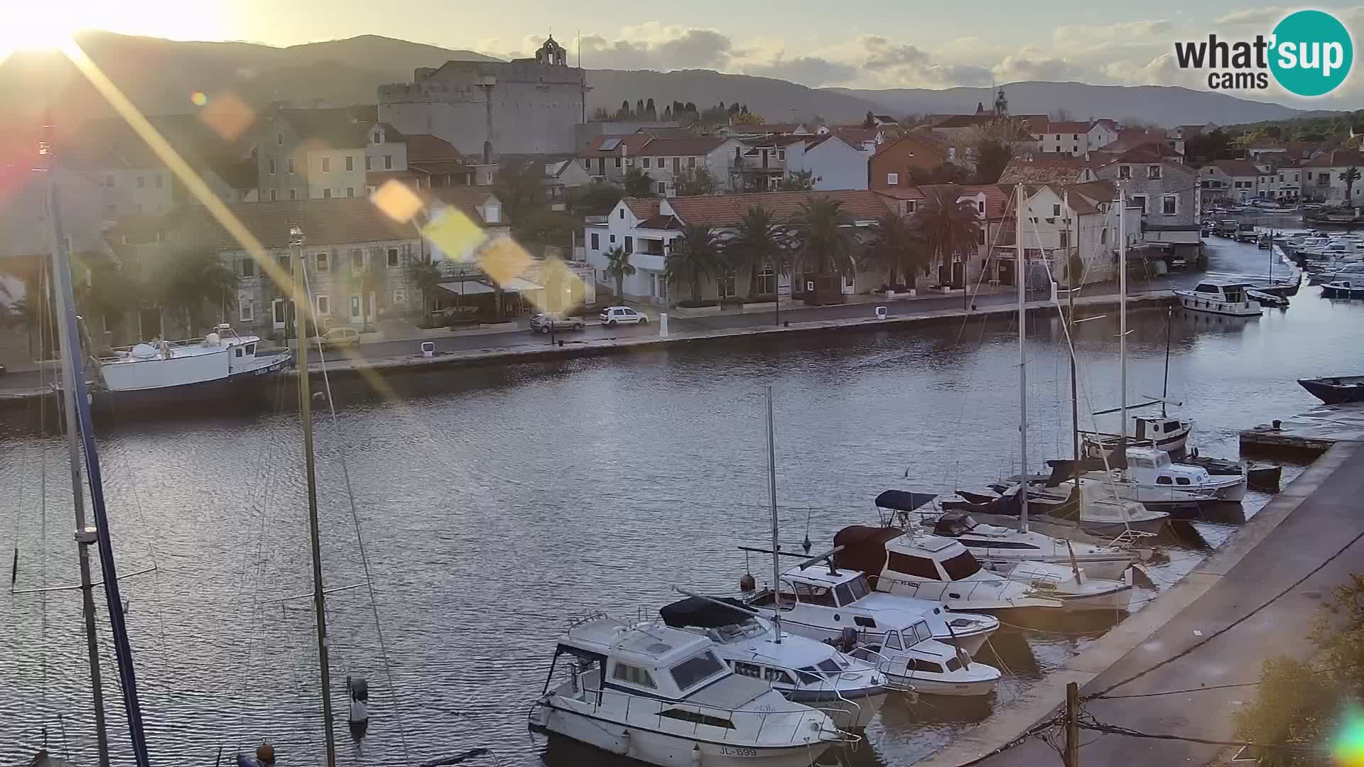 Webcam Hvar Vrboska marina | Dalmazia