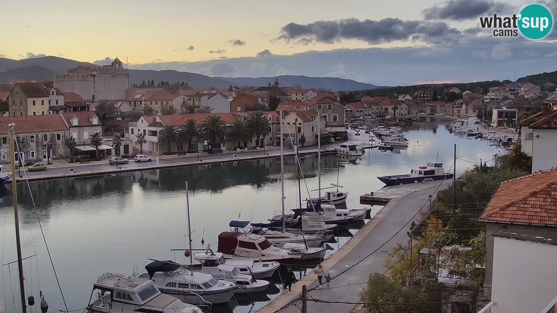 Webcam Vrboska marina | Hvar Insel | Dalmatien