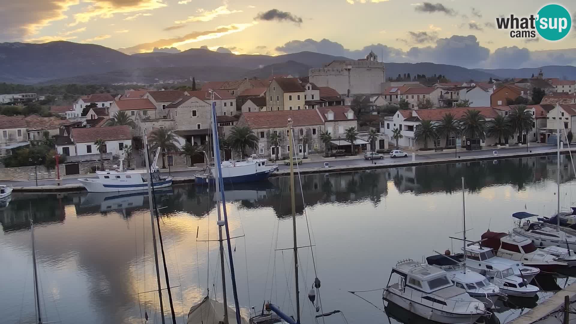 Web kamera Hvar Vrboska marina | otok Hvar | Dalmacija