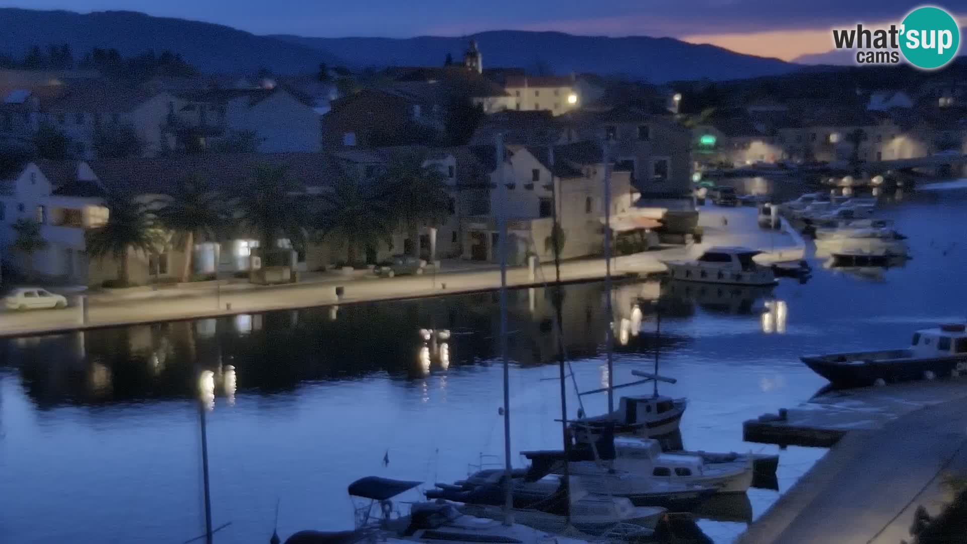 Webcam Hvar Vrboska marina | Dalmazia