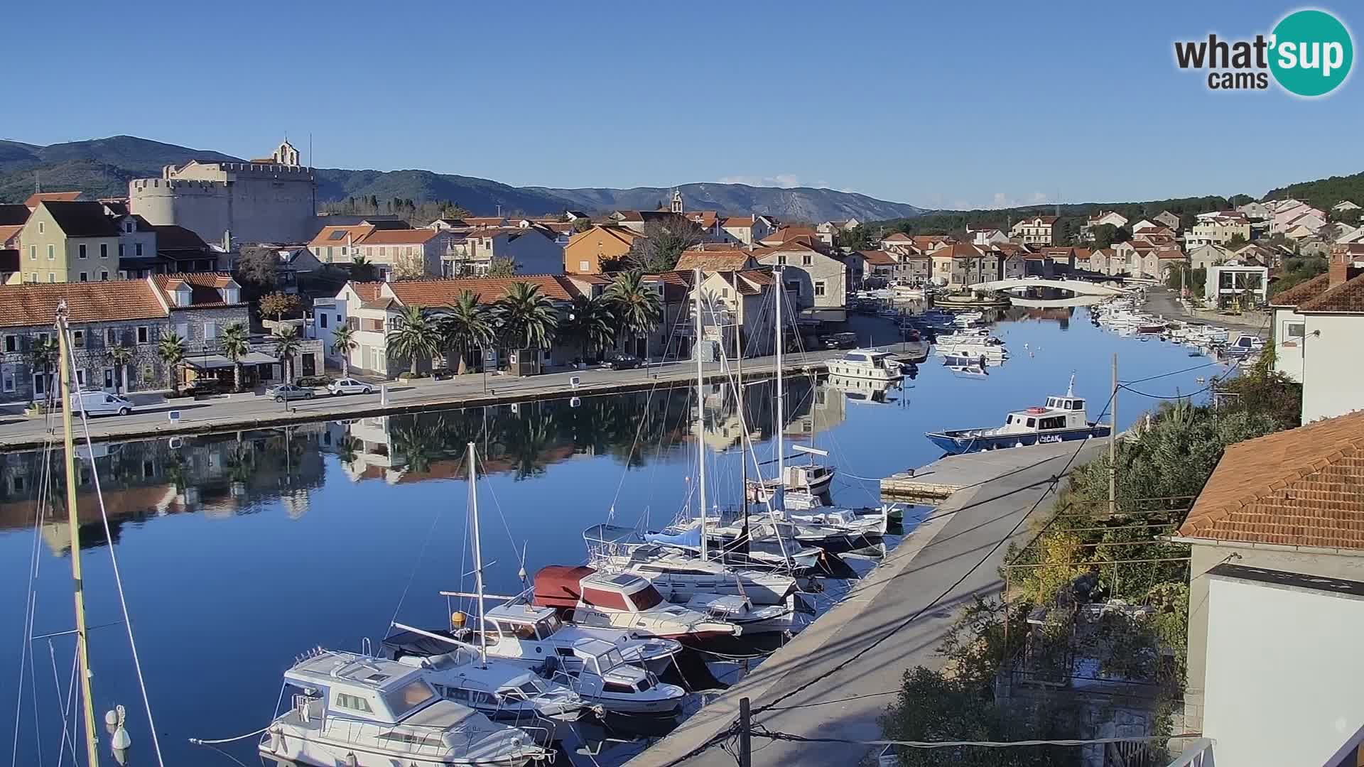 Webcam Vrboska marina | Hvar Insel | Dalmatien