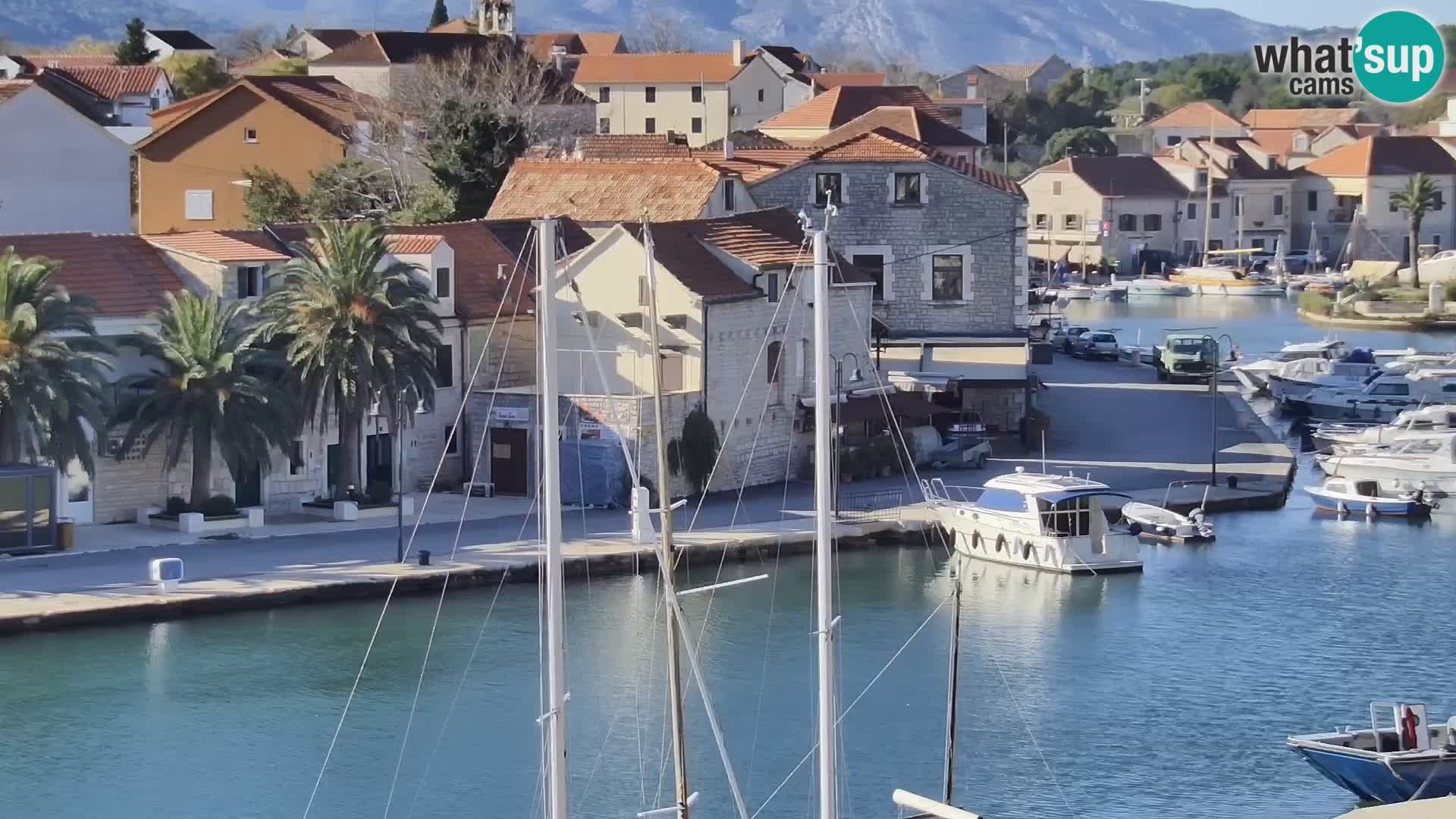 Webcam Vrboska marina | Hvar Insel | Dalmatien