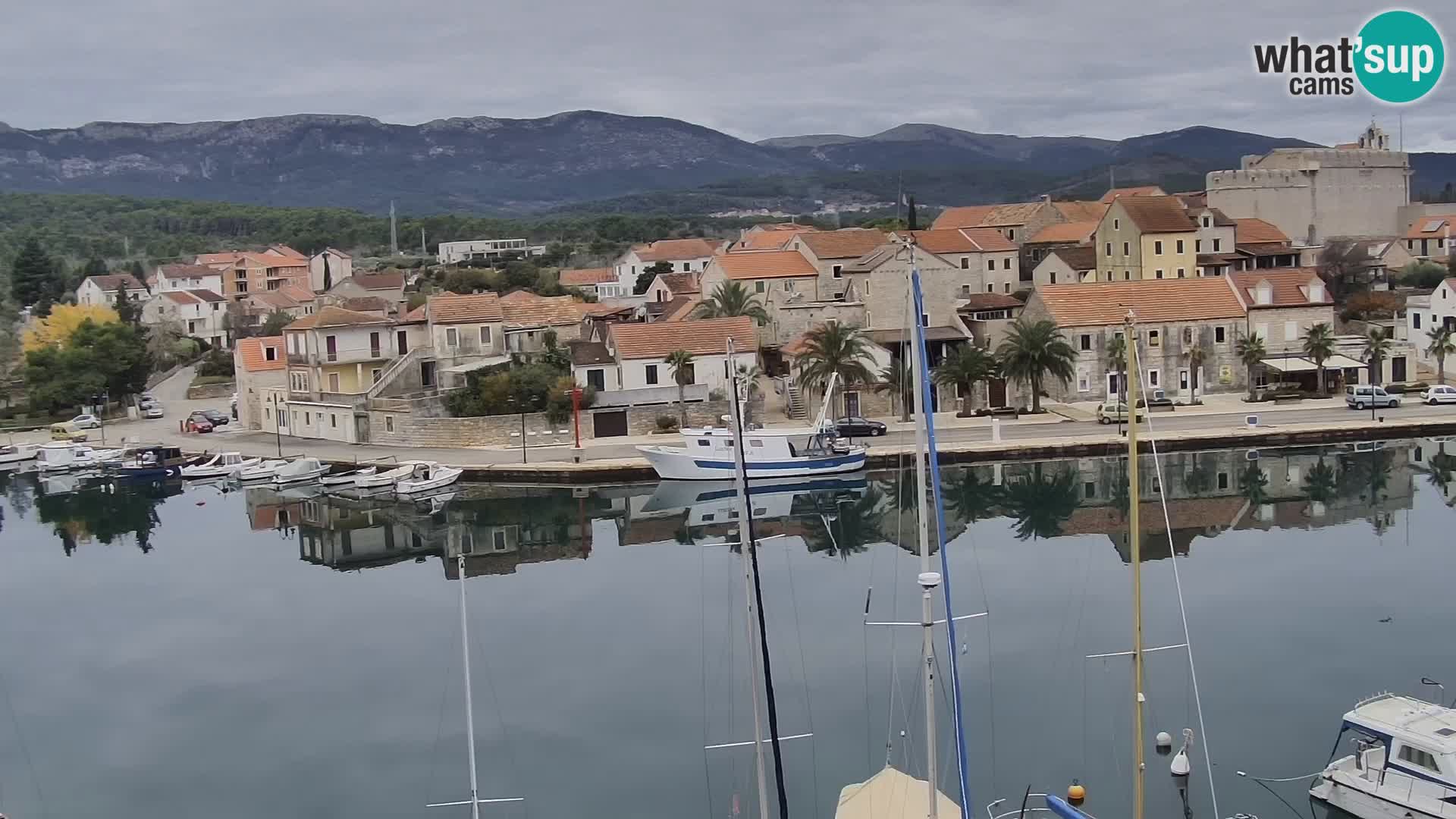 Webcam Hvar Vrboska marina | Dalmazia