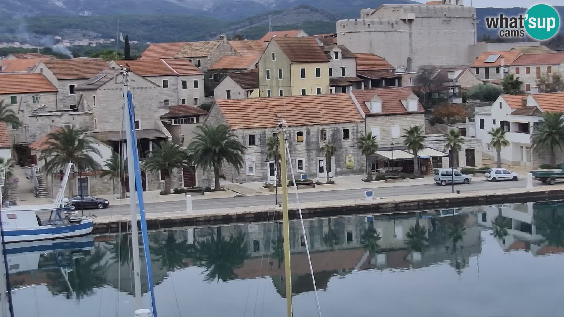 Webcam Hvar Vrboska marina | Dalmazia