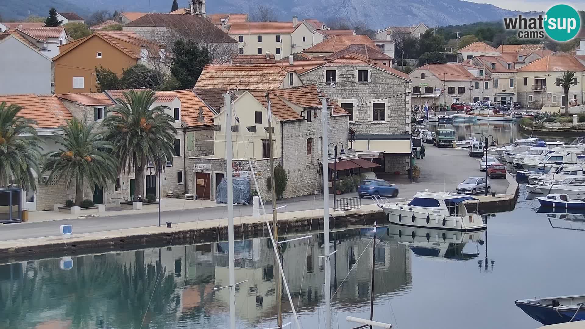 Webcam Vrboska marina | Hvar Insel | Dalmatien