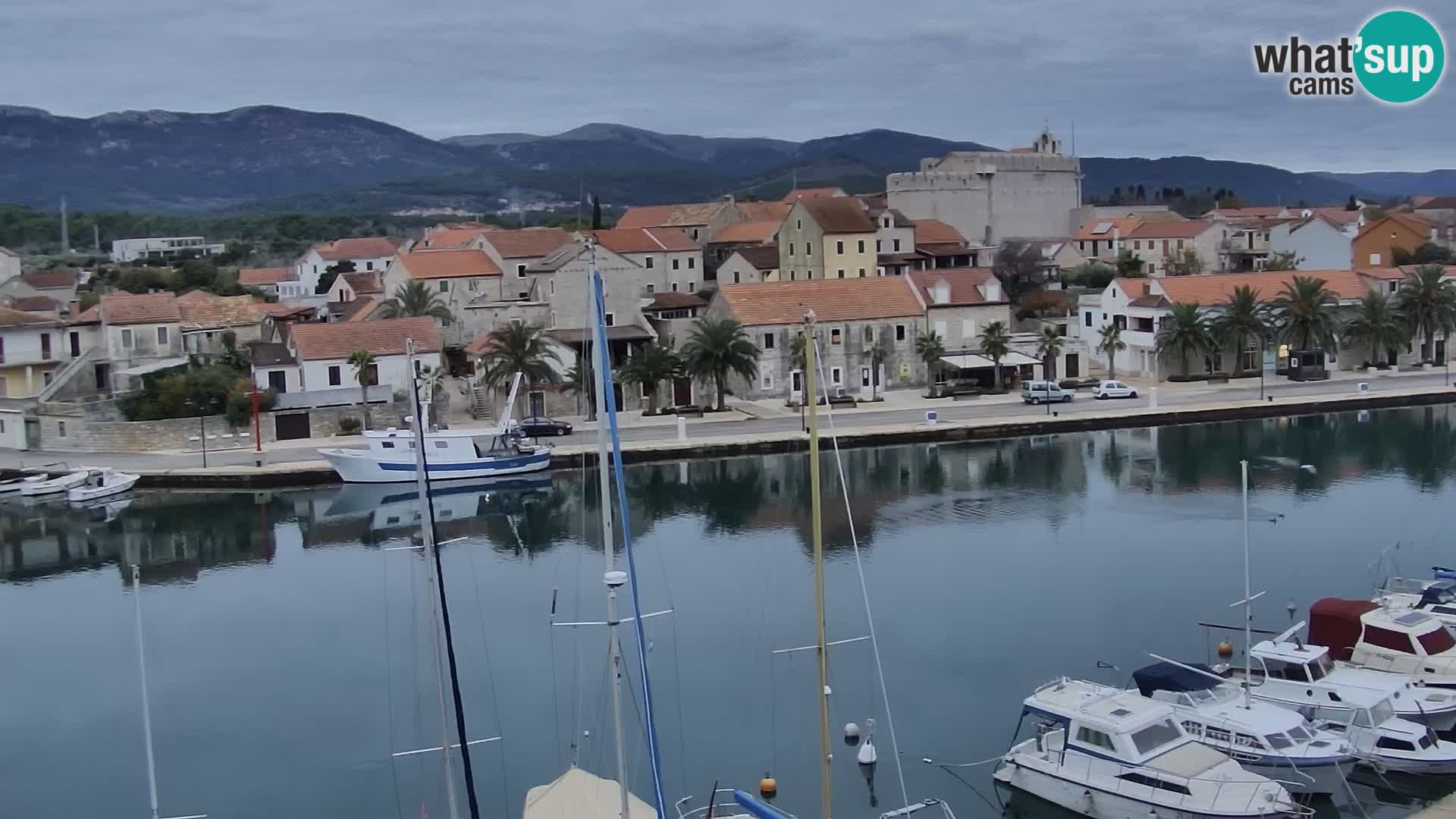 Webcam Vrboska marina | Hvar Insel | Dalmatien