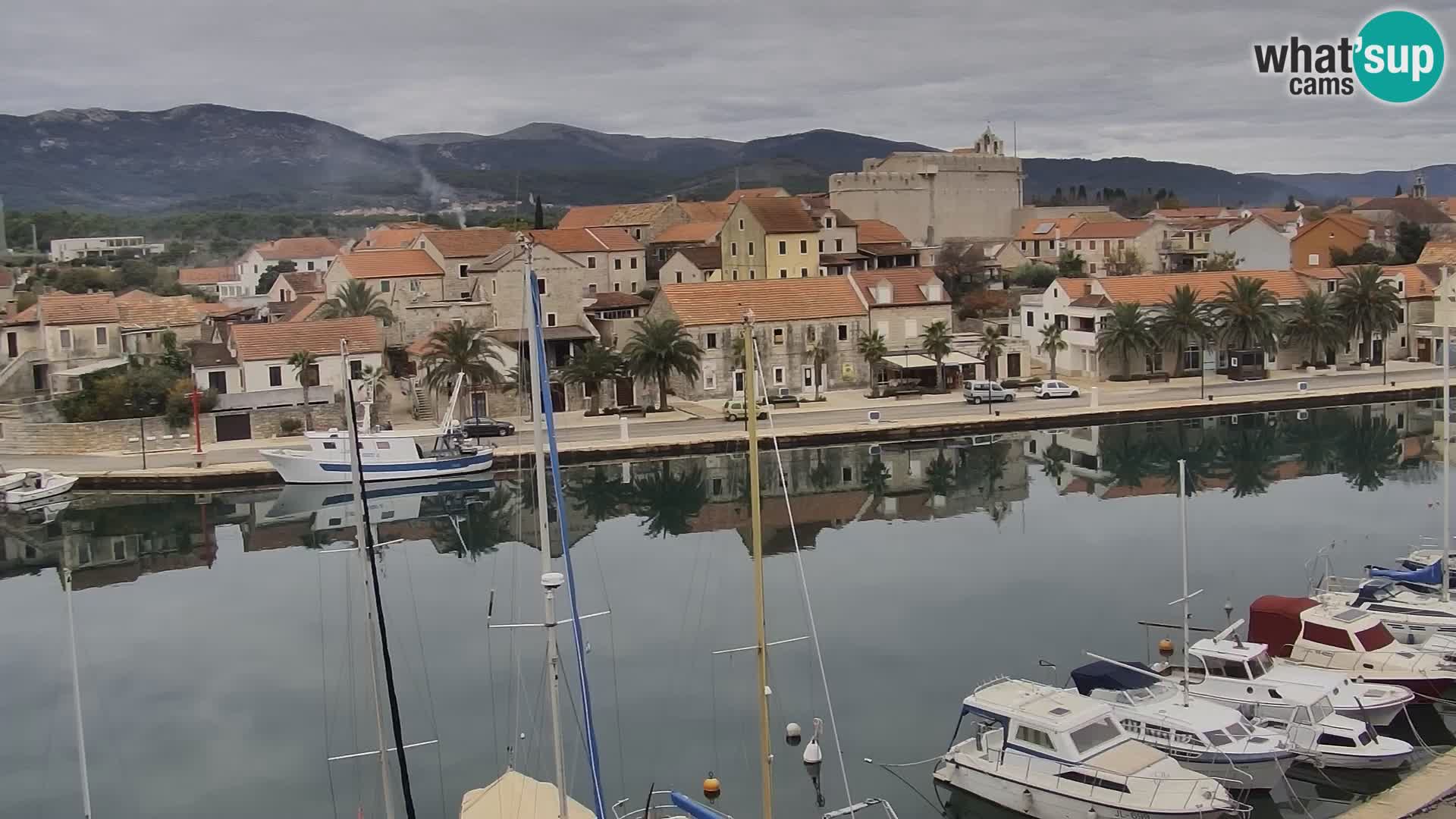 Webcam Vrboska marina | Hvar Insel | Dalmatien