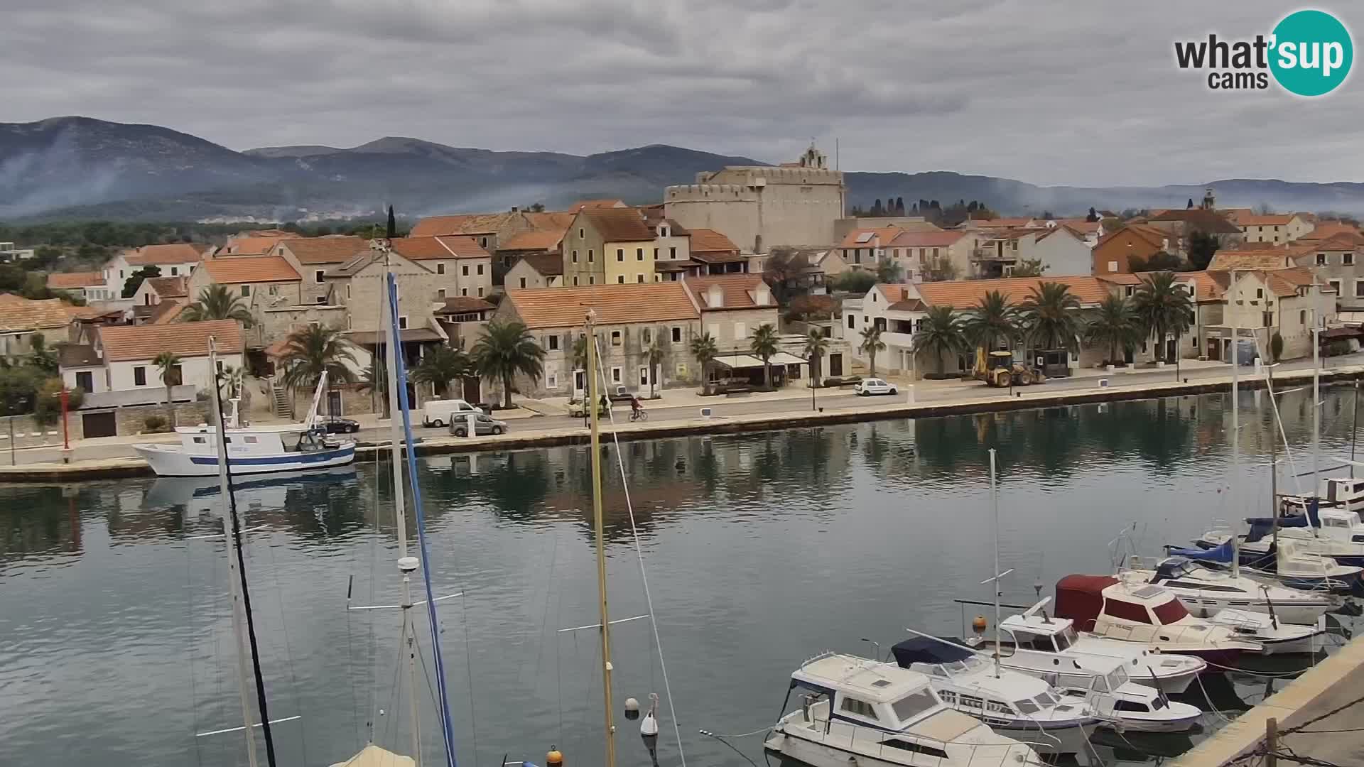 Webcam Hvar Vrboska marina | Dalmazia