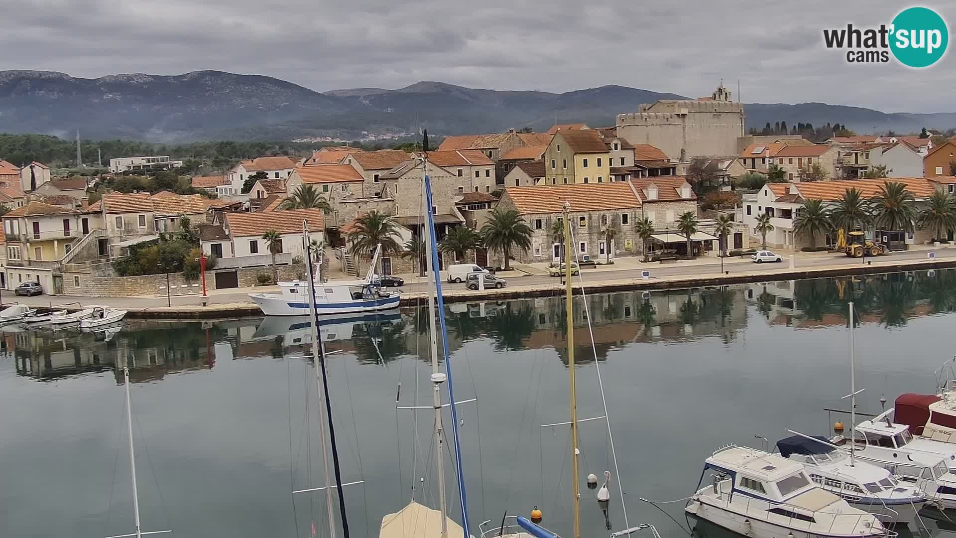 Webcam Vrboska marina | Hvar Insel | Dalmatien